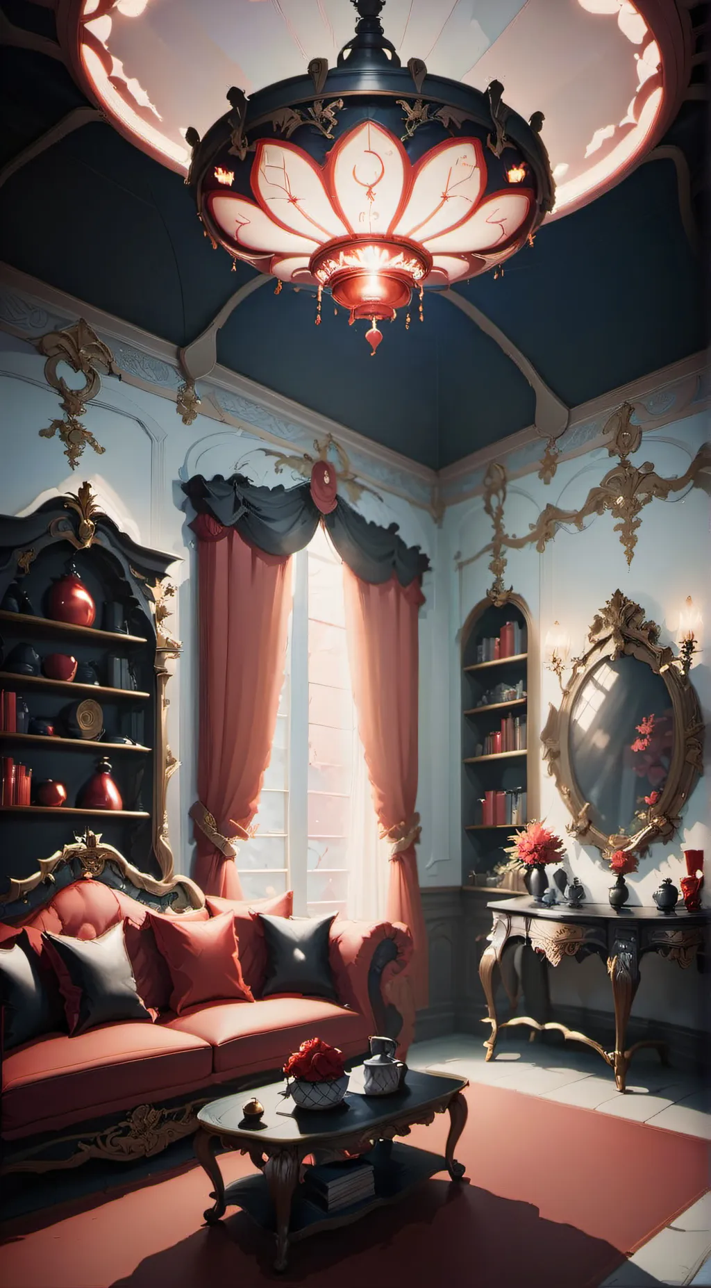 ai character: EYE background