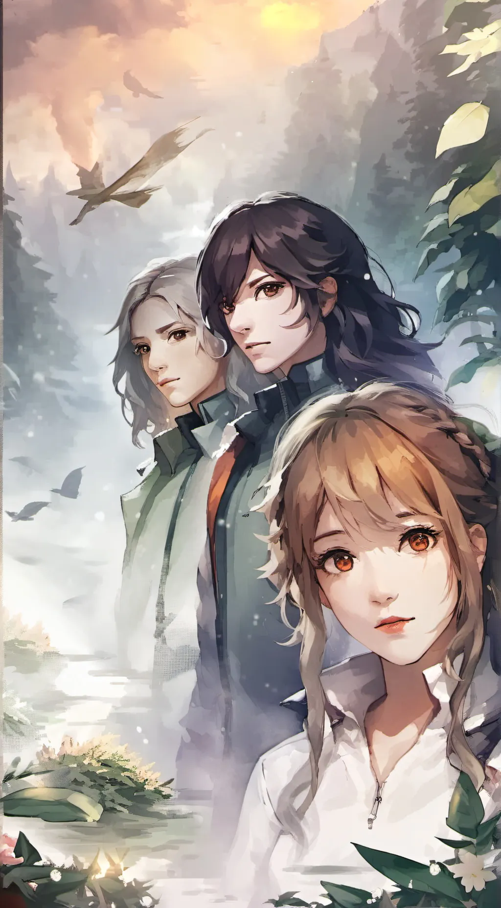 ai character: sofia,micel background