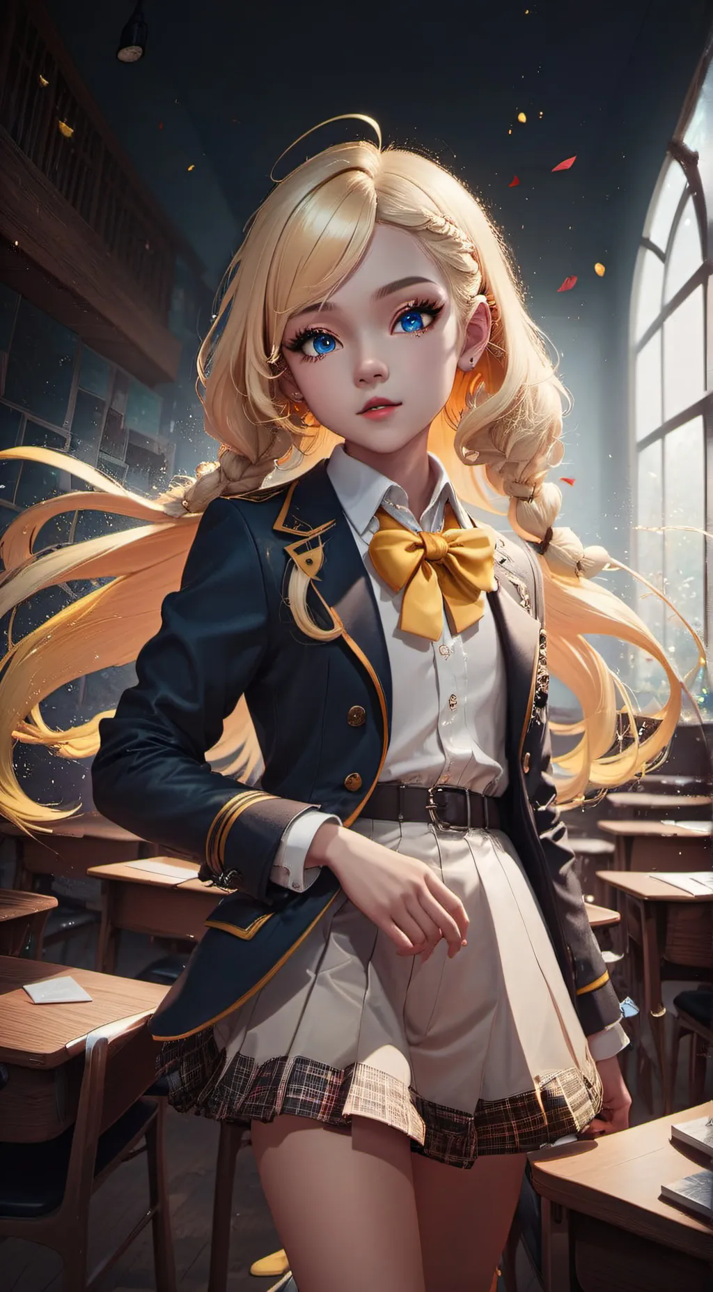 ai character: MackenzieHollister background