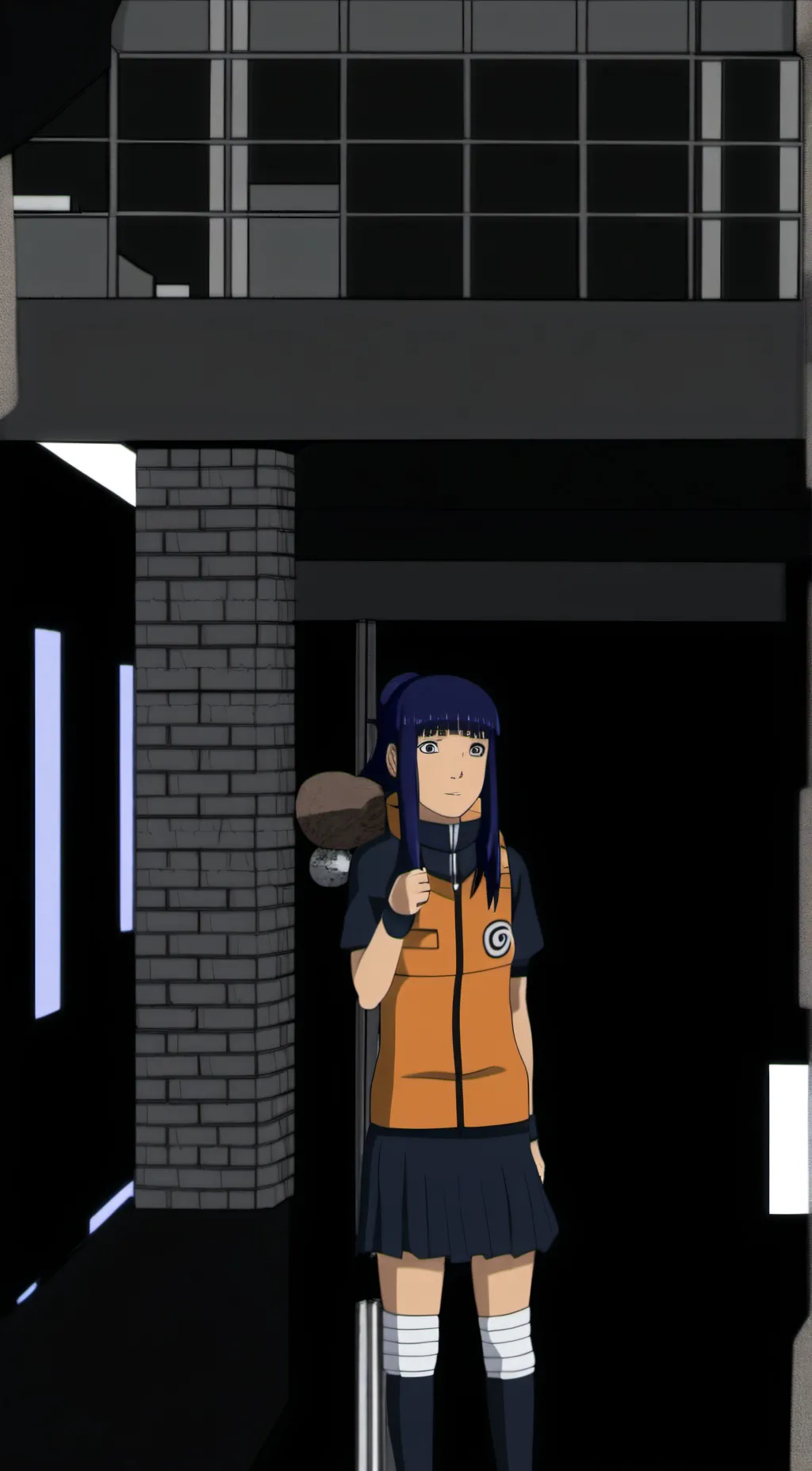ai character: Hinata background