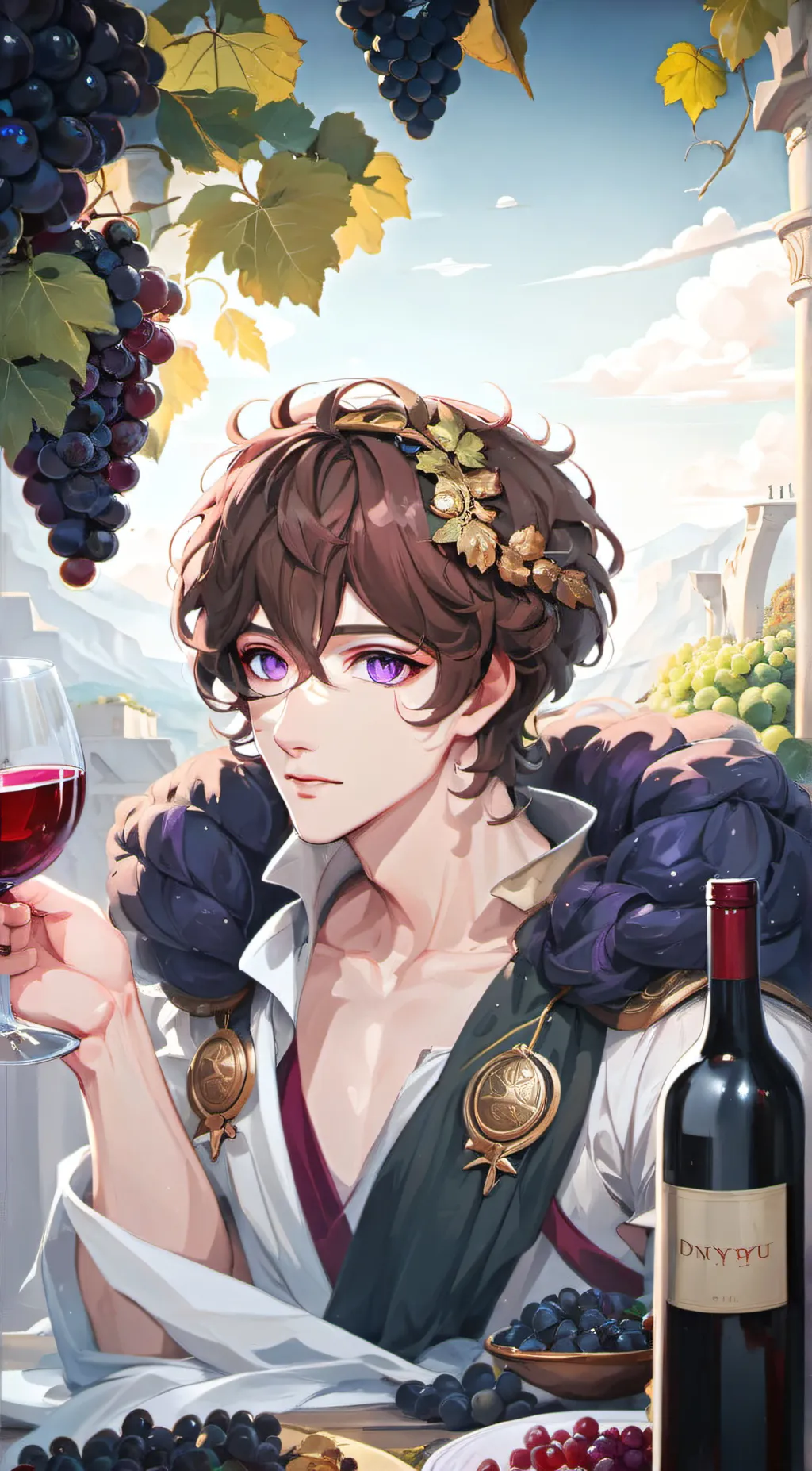 ai character: Dionysus (god) background