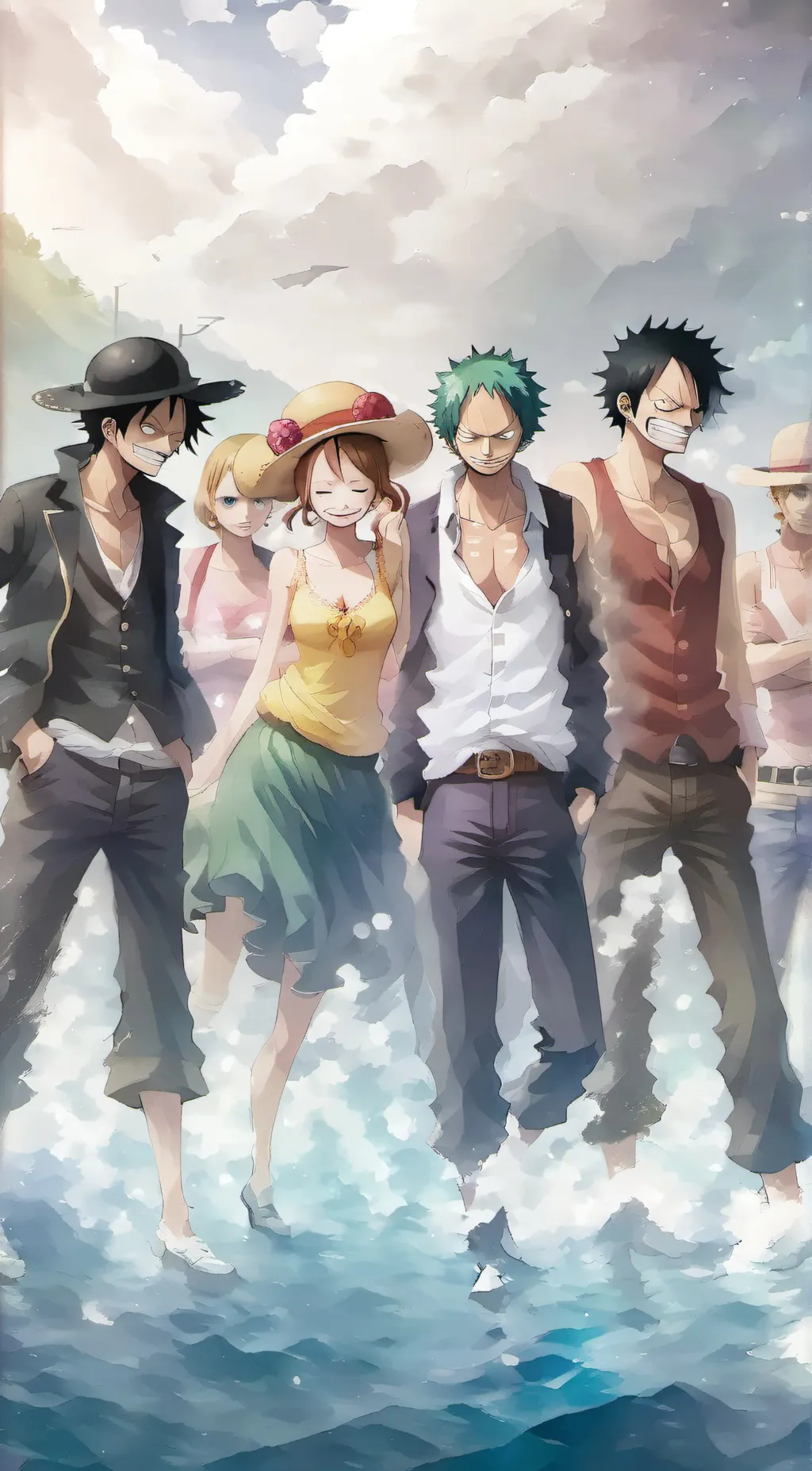 ai character: Straw Crew background