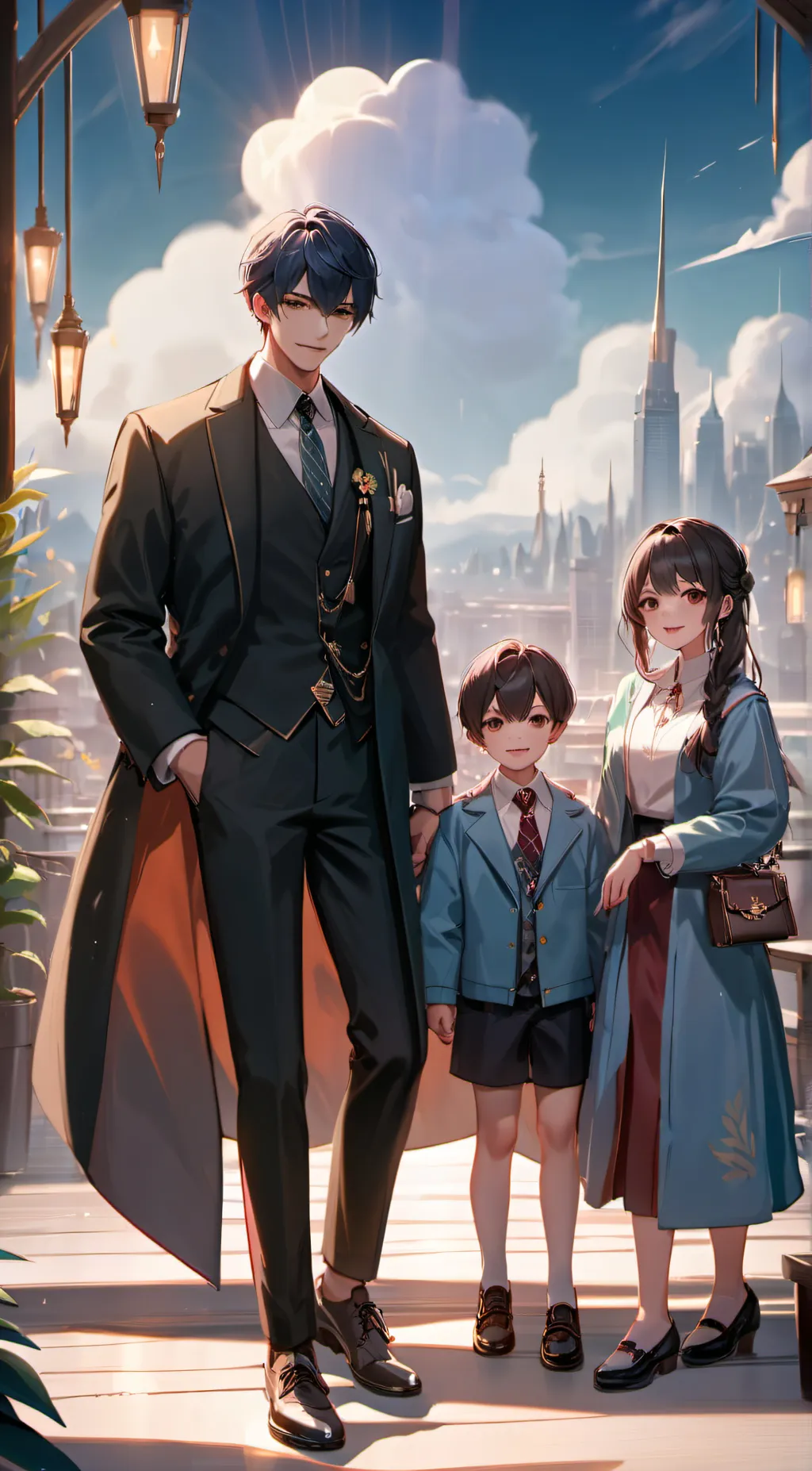 ai character: Family background