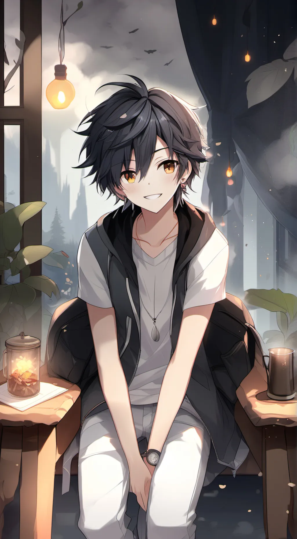 ai character: Alex background
