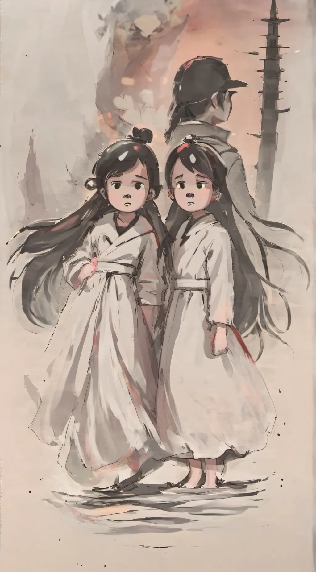 ai character: phone background