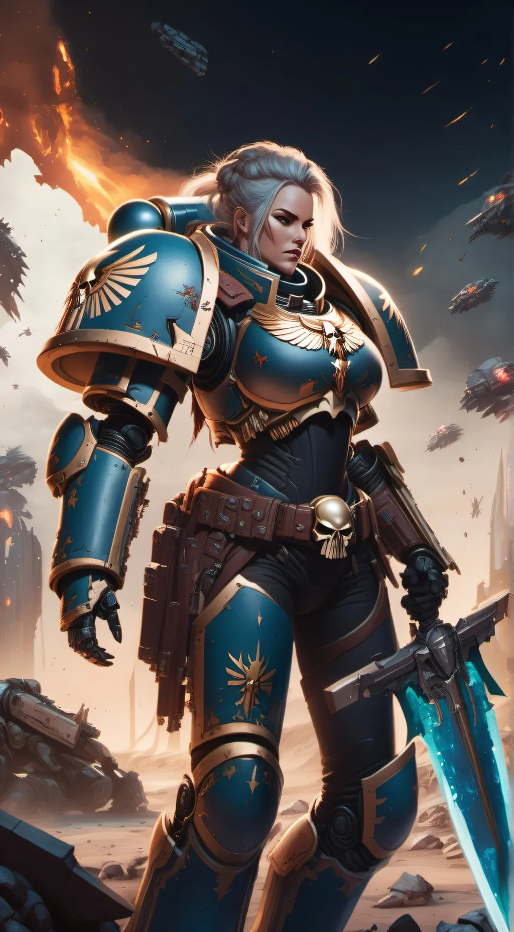 ai character: Jade background