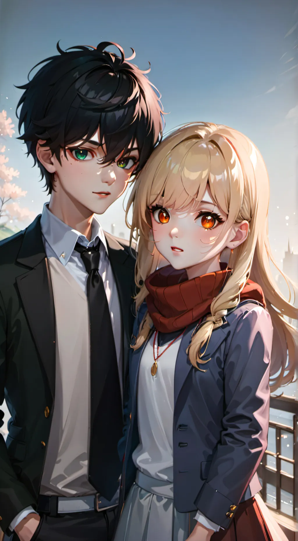 ai character: Loid And Yor background