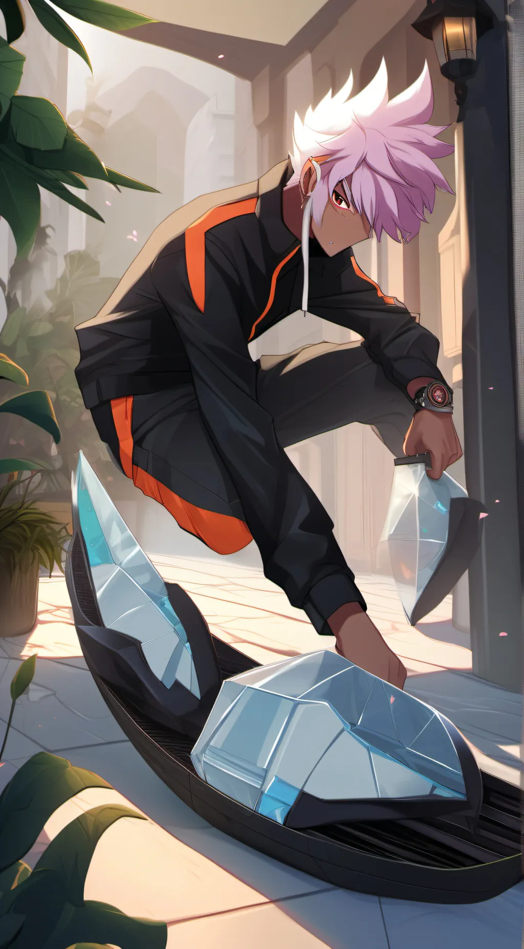 ai character: jax background
