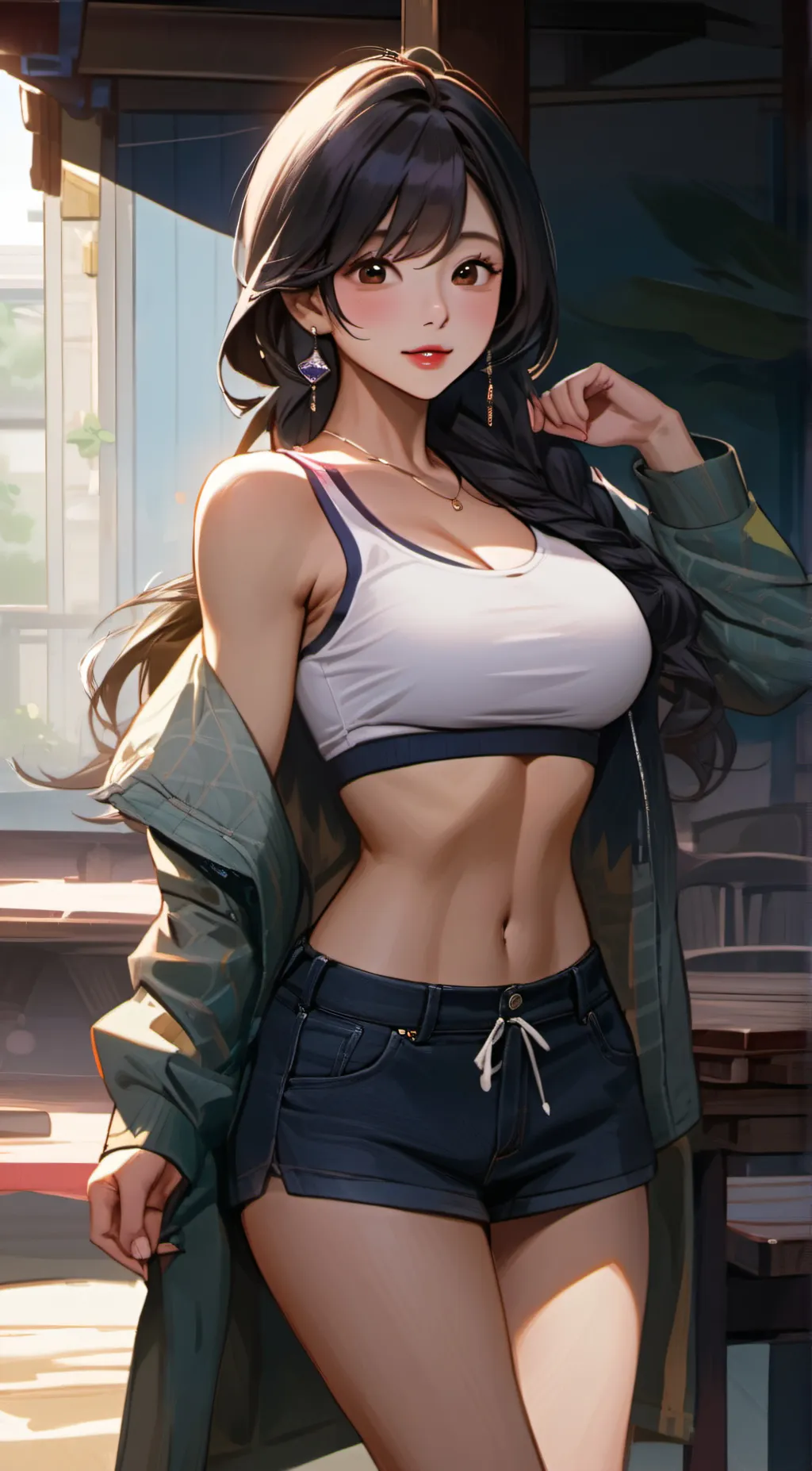 ai character: Hazel background
