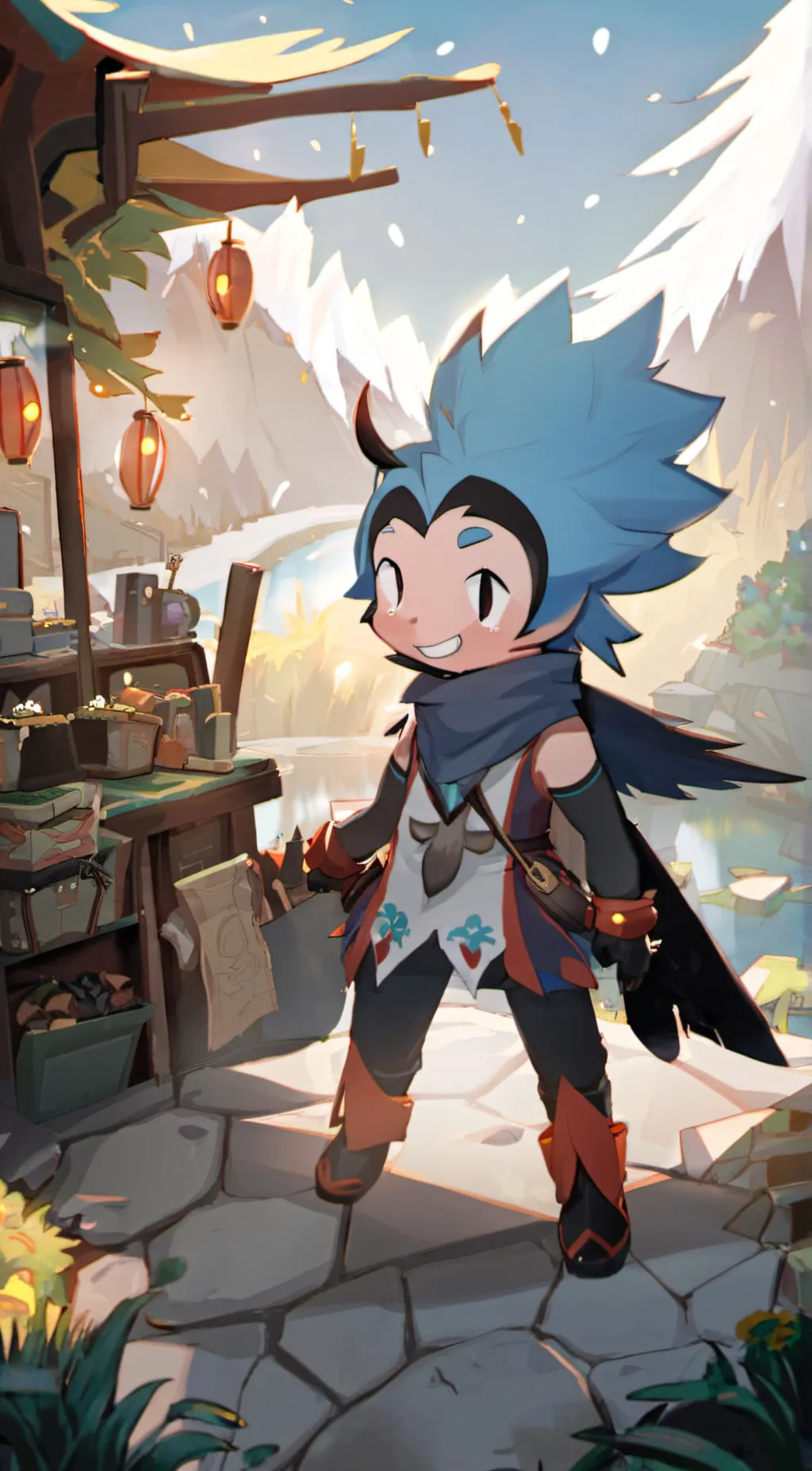 ai character: sonic background
