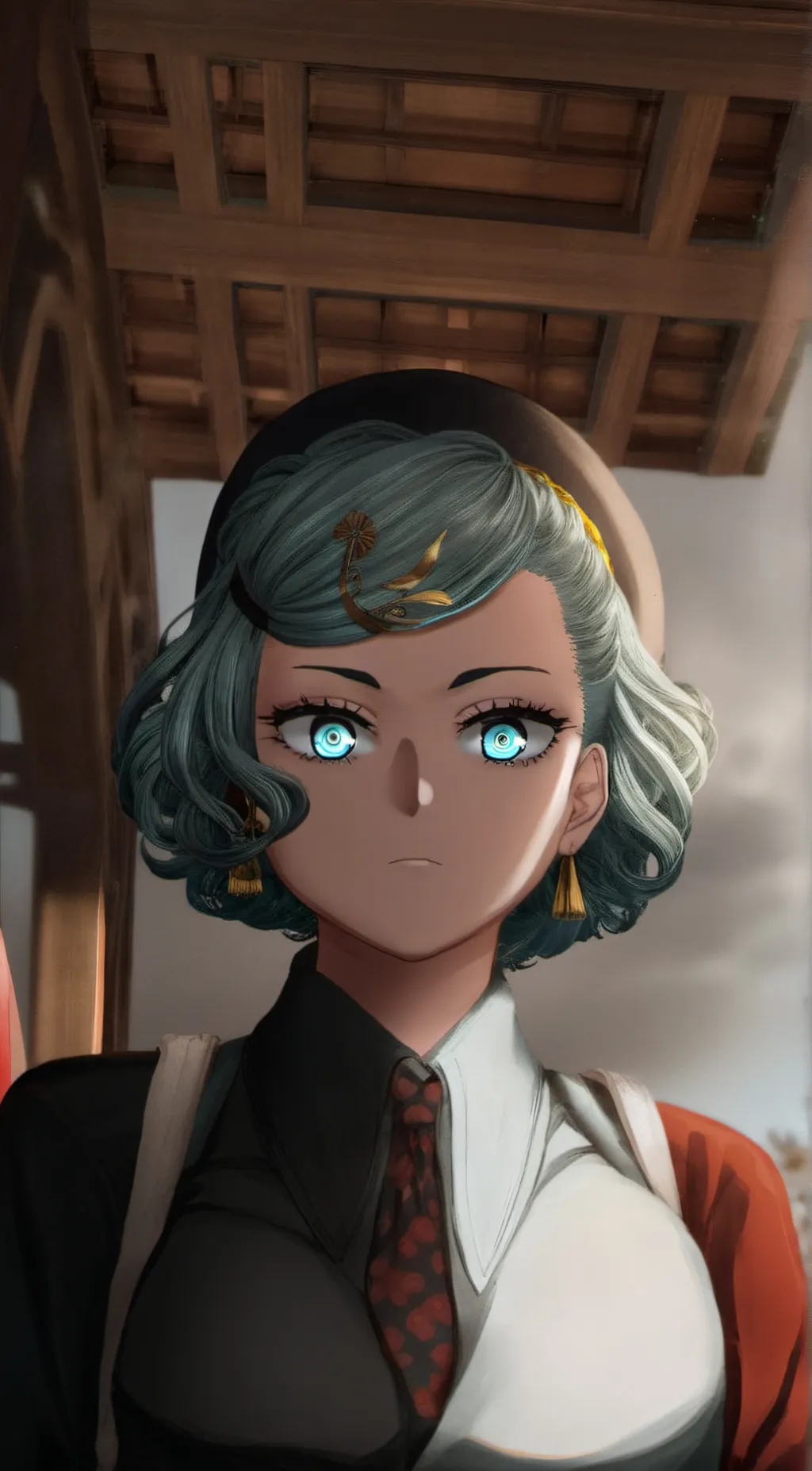 ai character: Tatsumaki  background