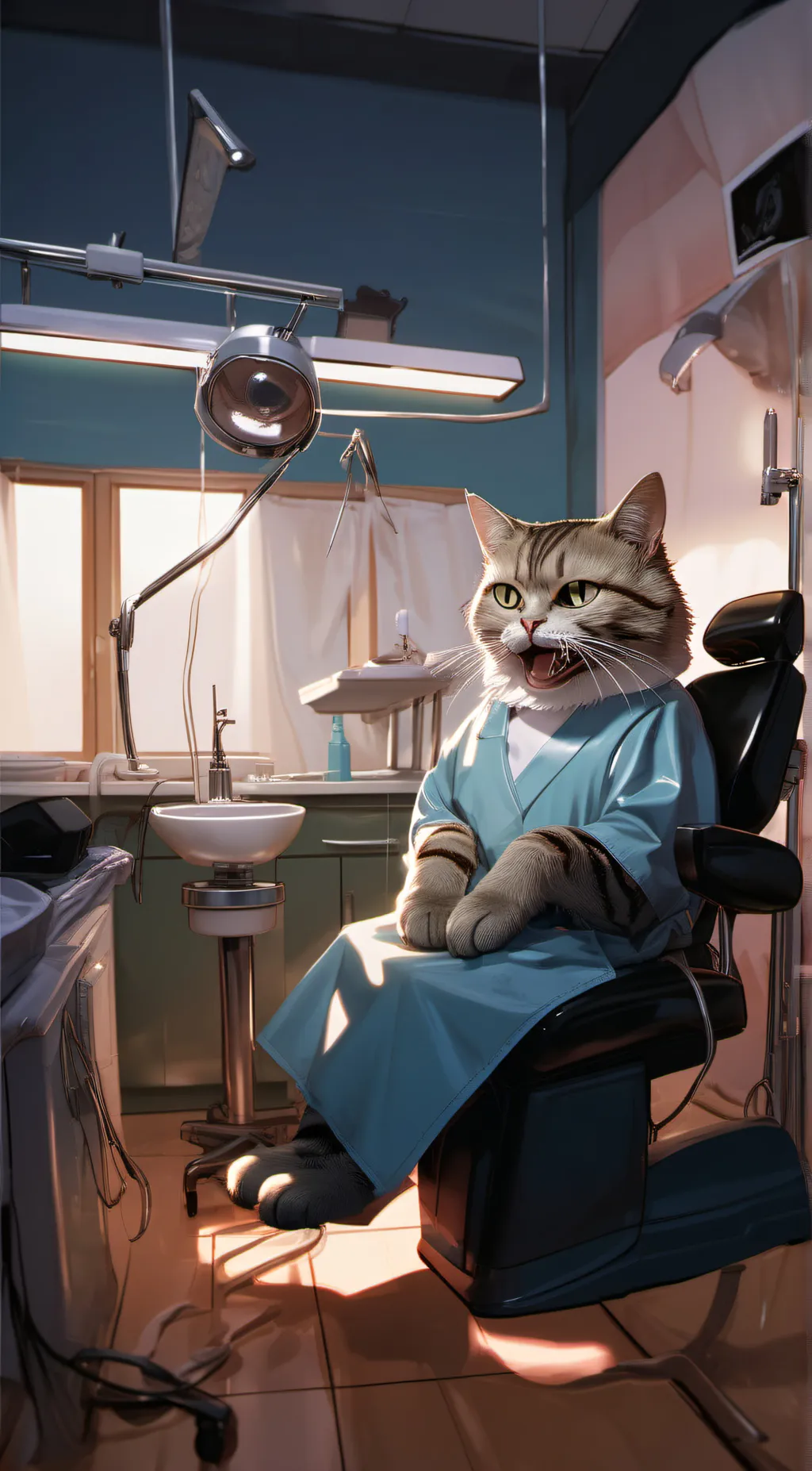 ai character: dr whiskey  background