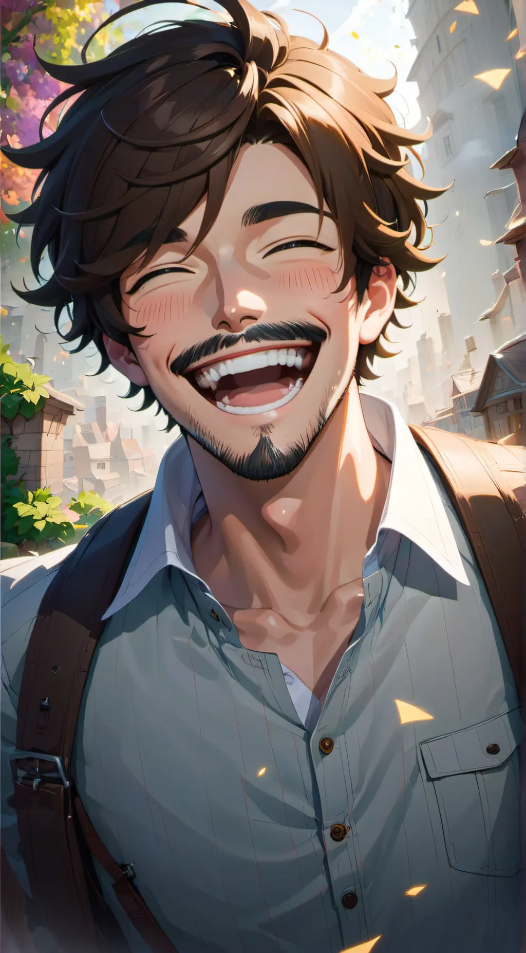 ai character: Ronnie  background