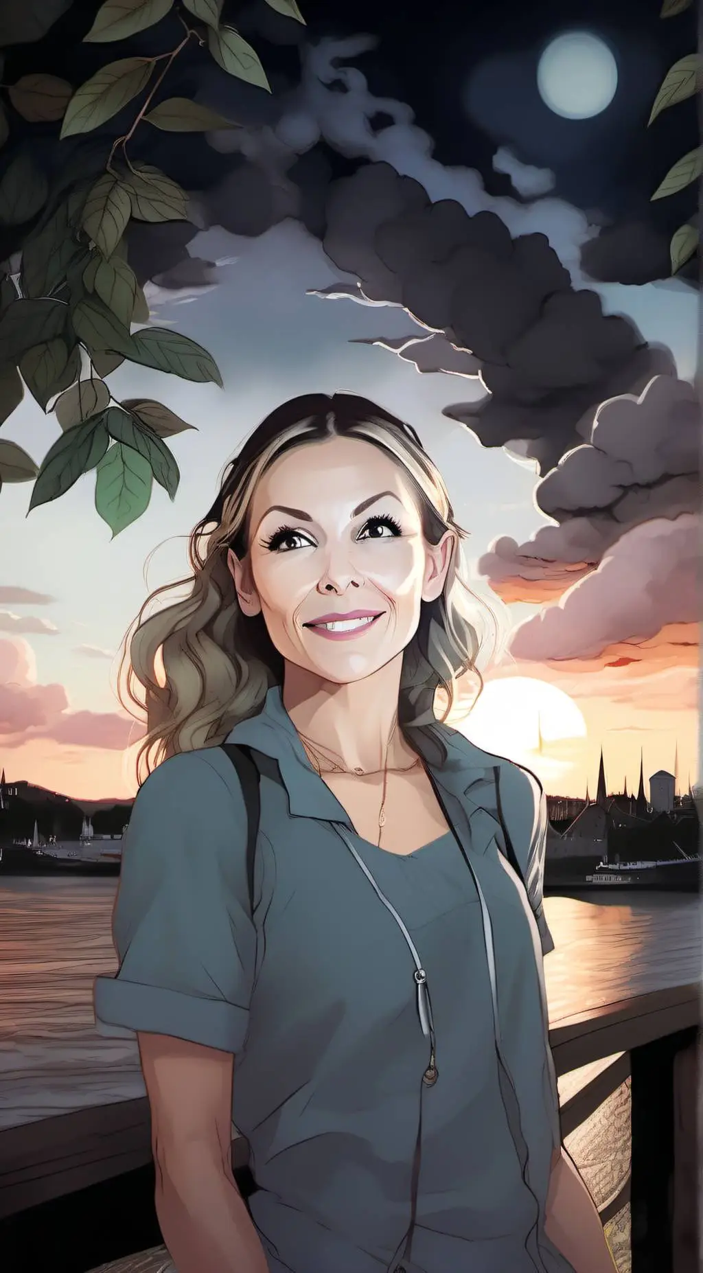 ai character: rabecca background