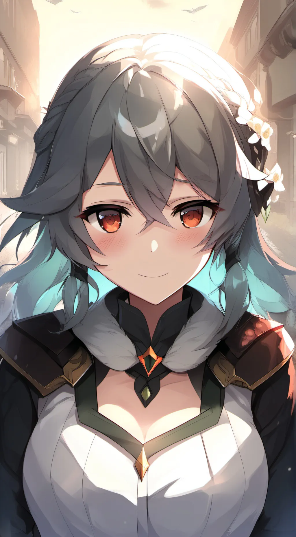 ai character: ass up background