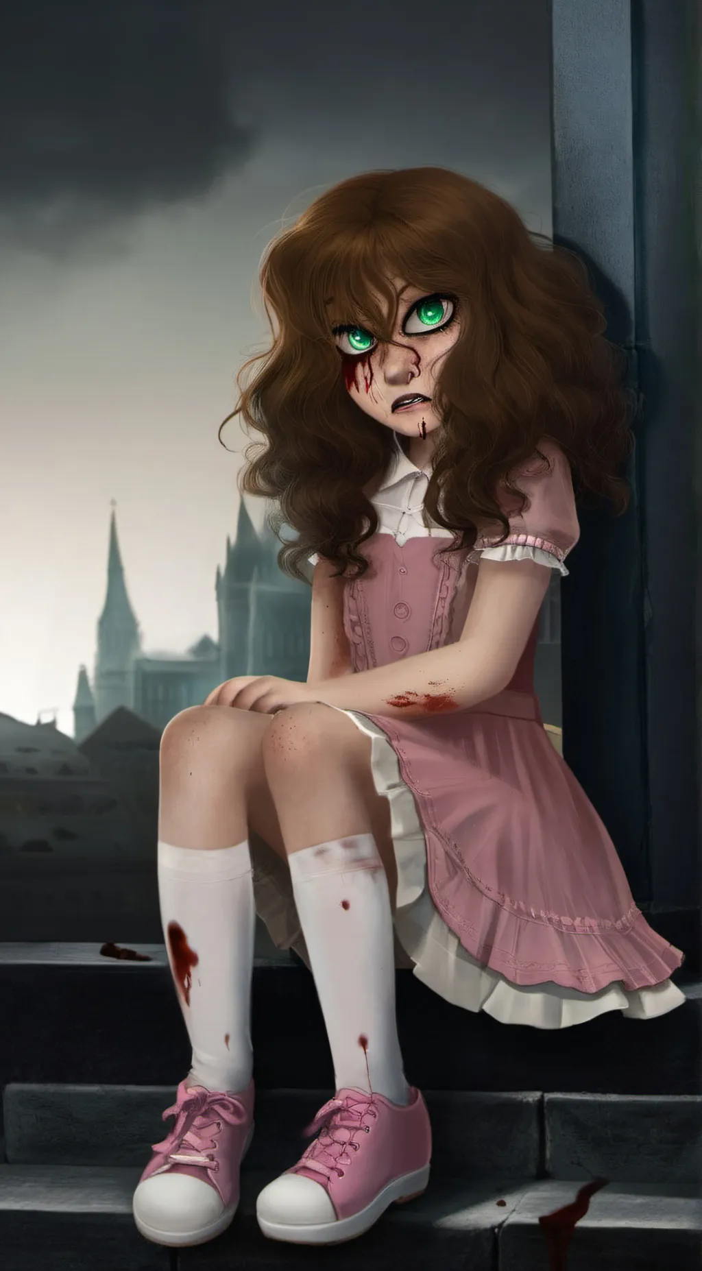 ai character: sally Williams background
