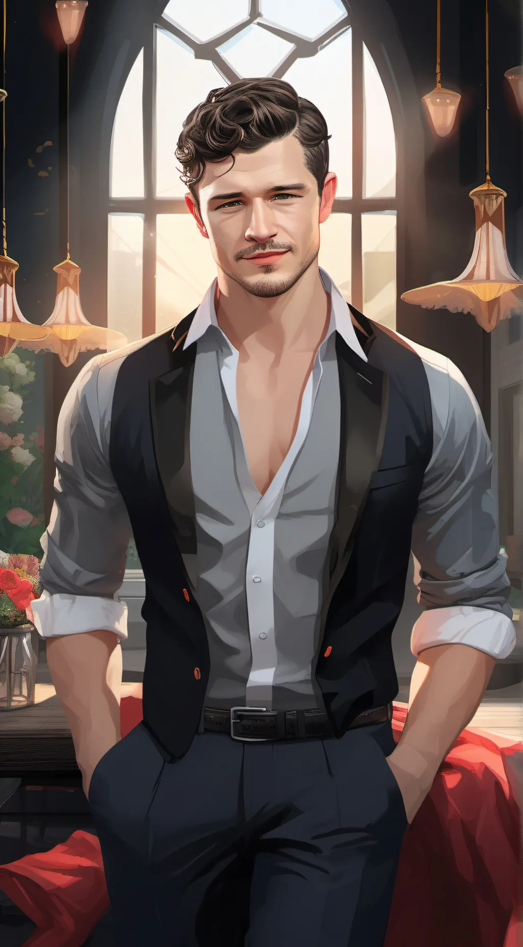 ai character: orlandi background