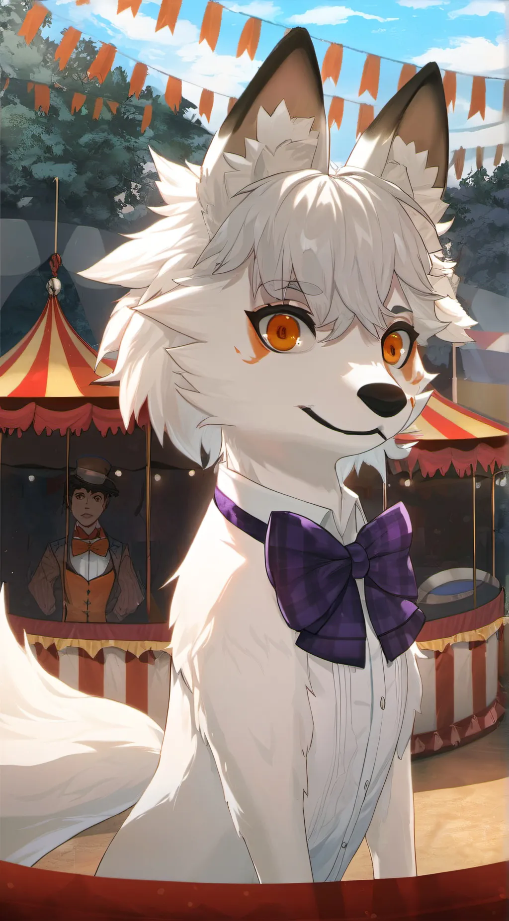 ai character: FNAF and TADC??? background