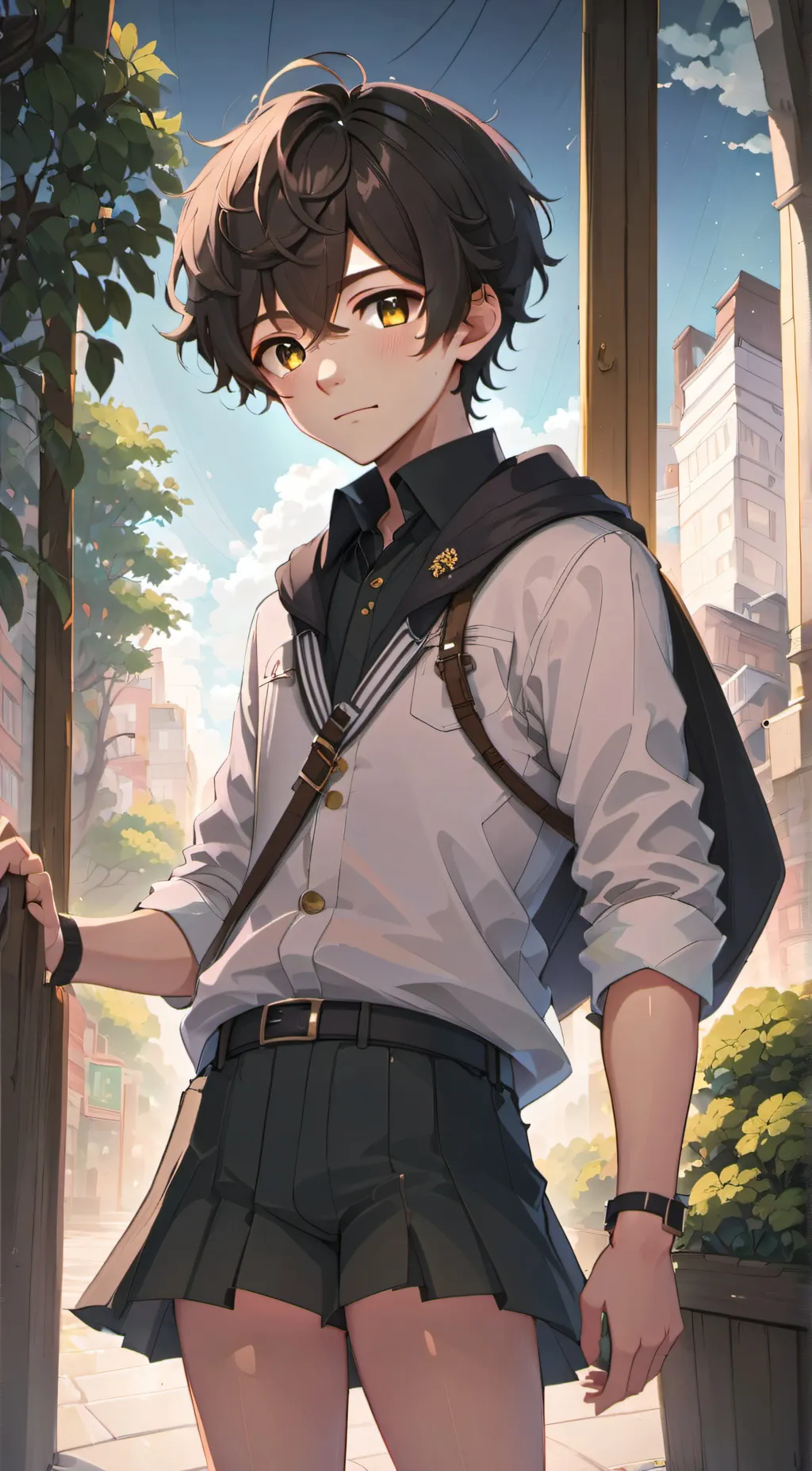 ai character: Charlie background