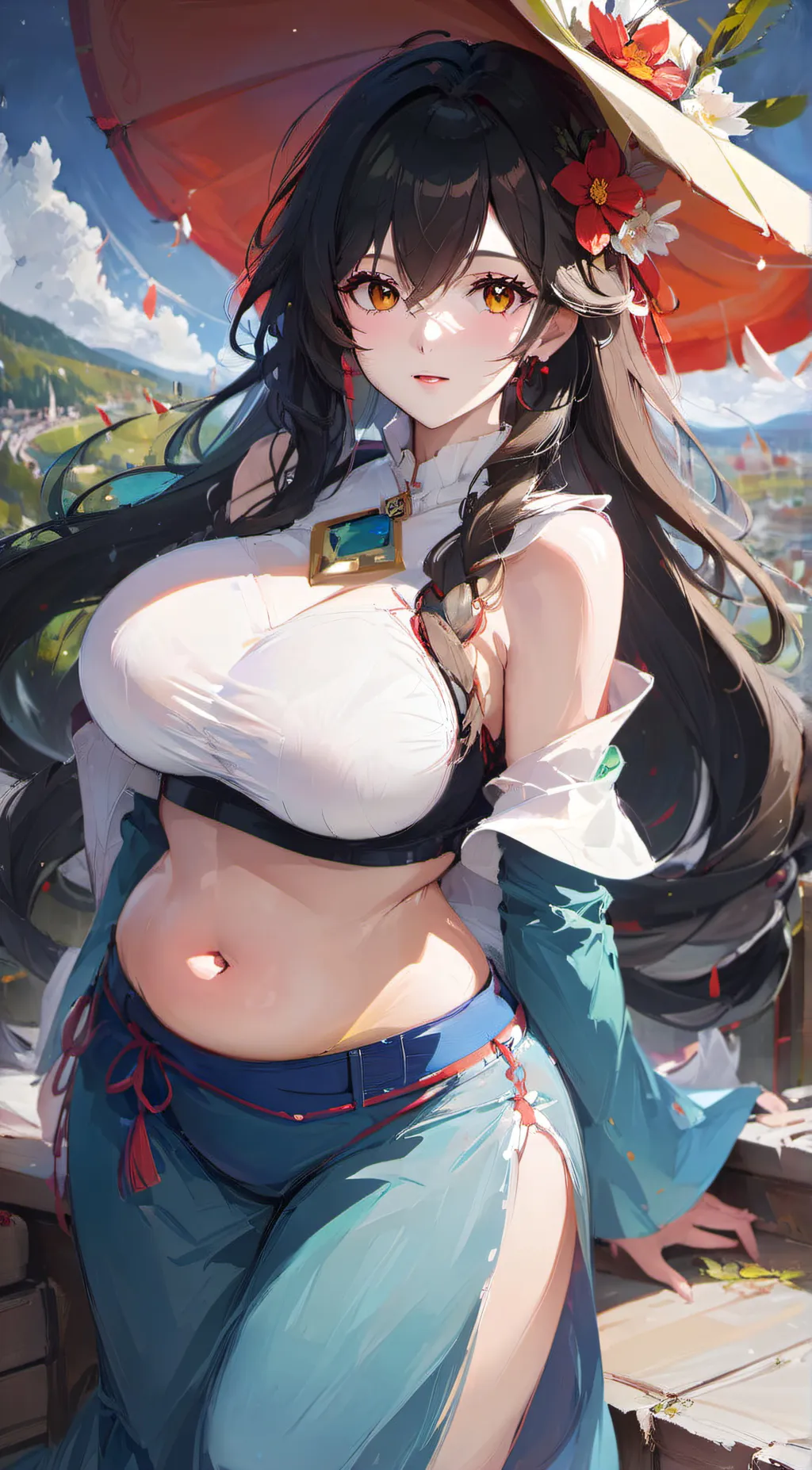 ai character: amya background