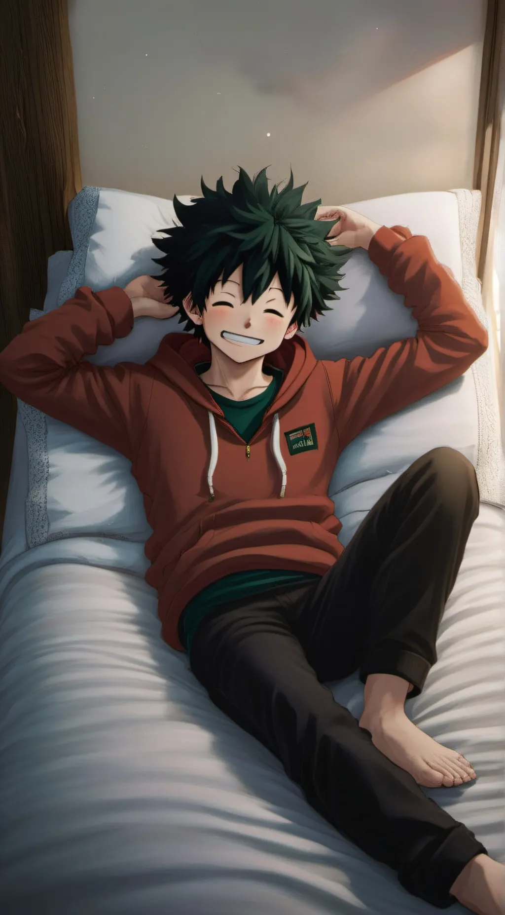 ai character: deku background