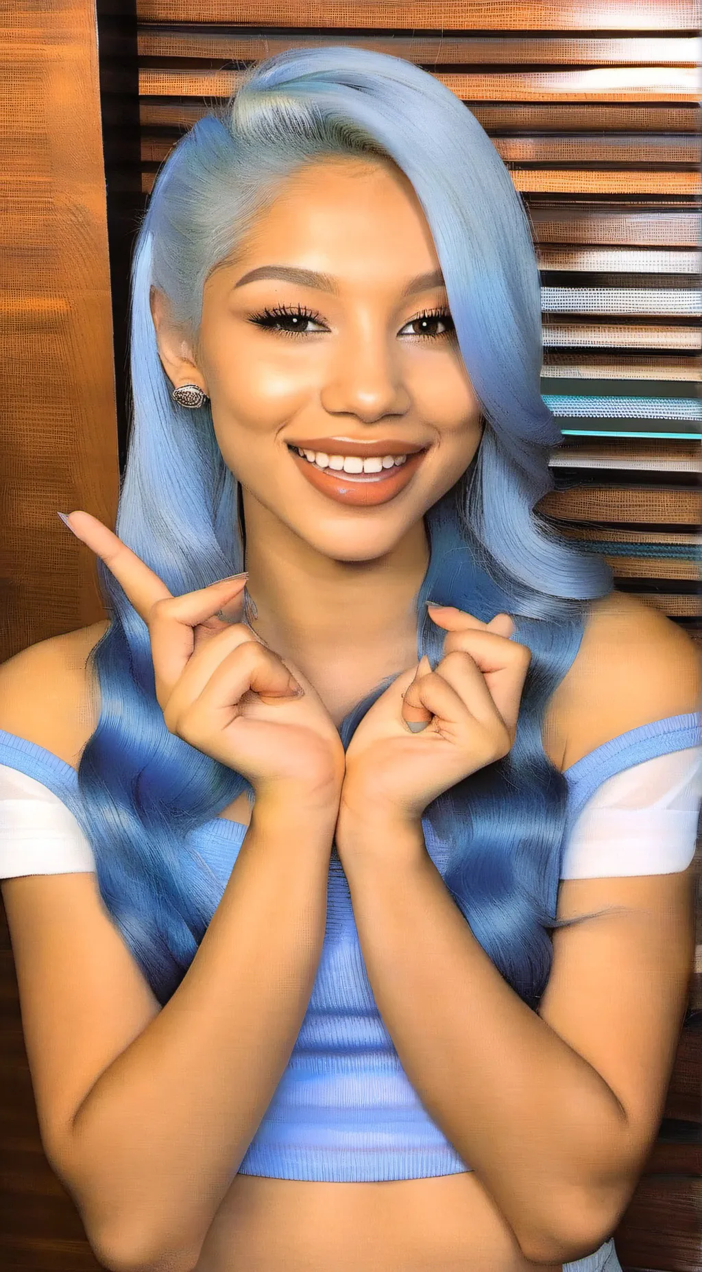 ai character: 🩷Mayajane 🩷 background