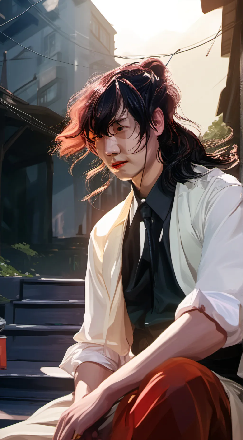 ai character: Bunfox background