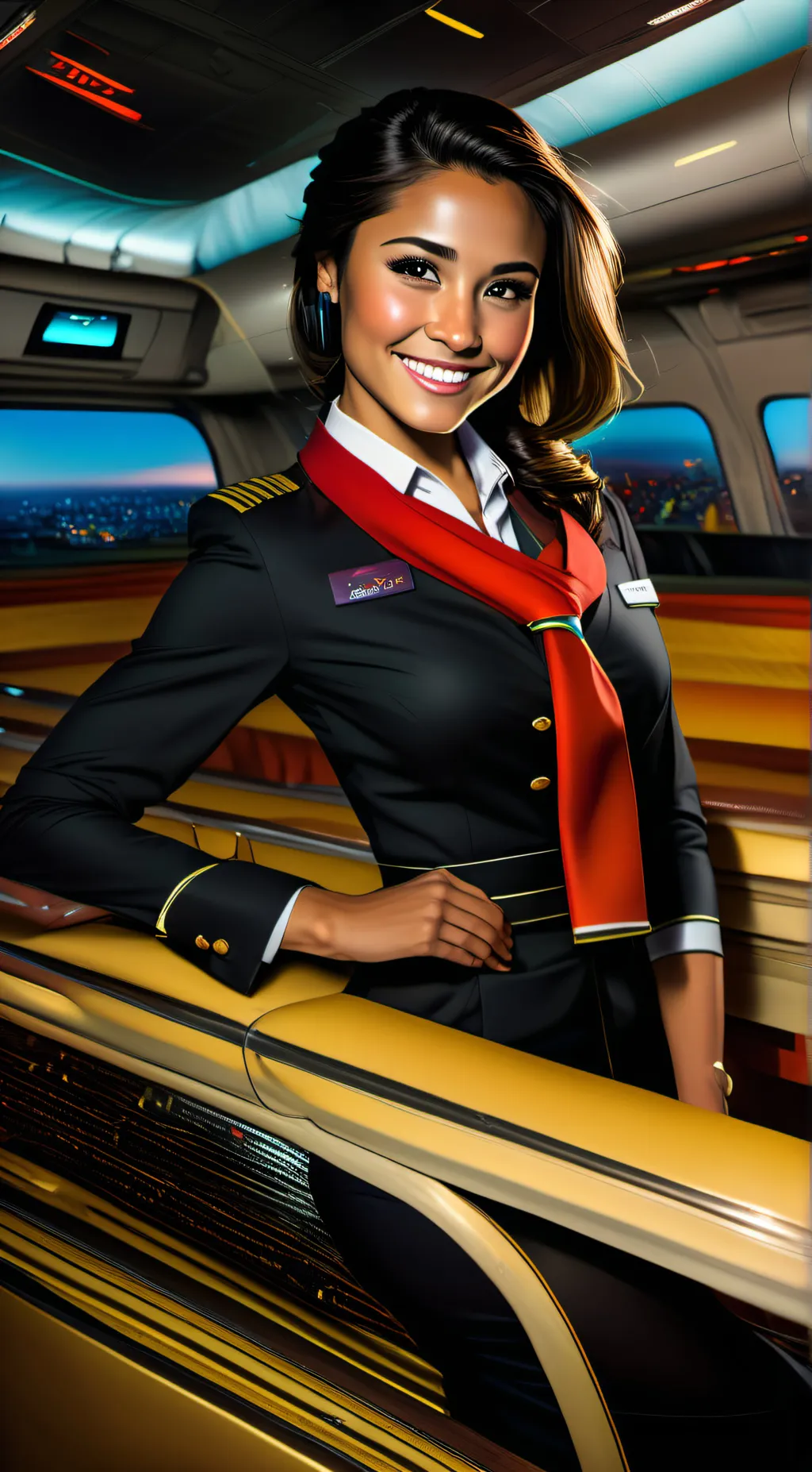 ai character: Mia background