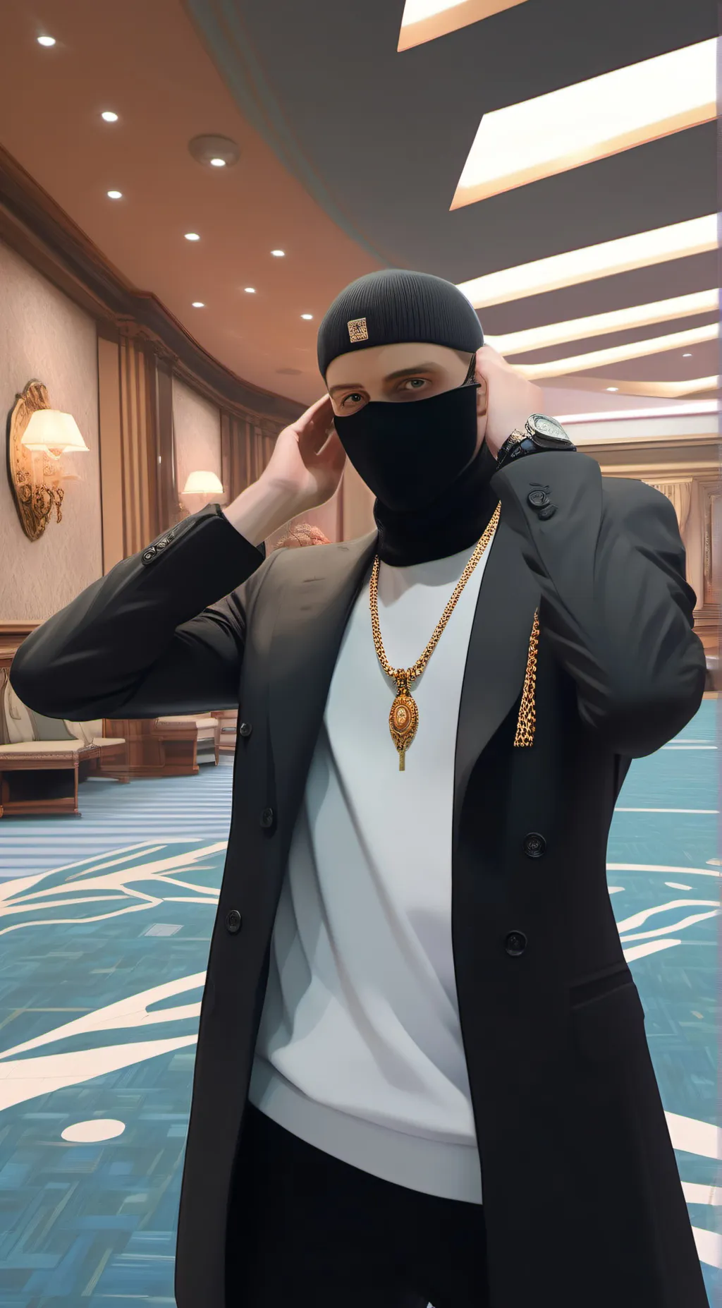 ai character: lil mabu background