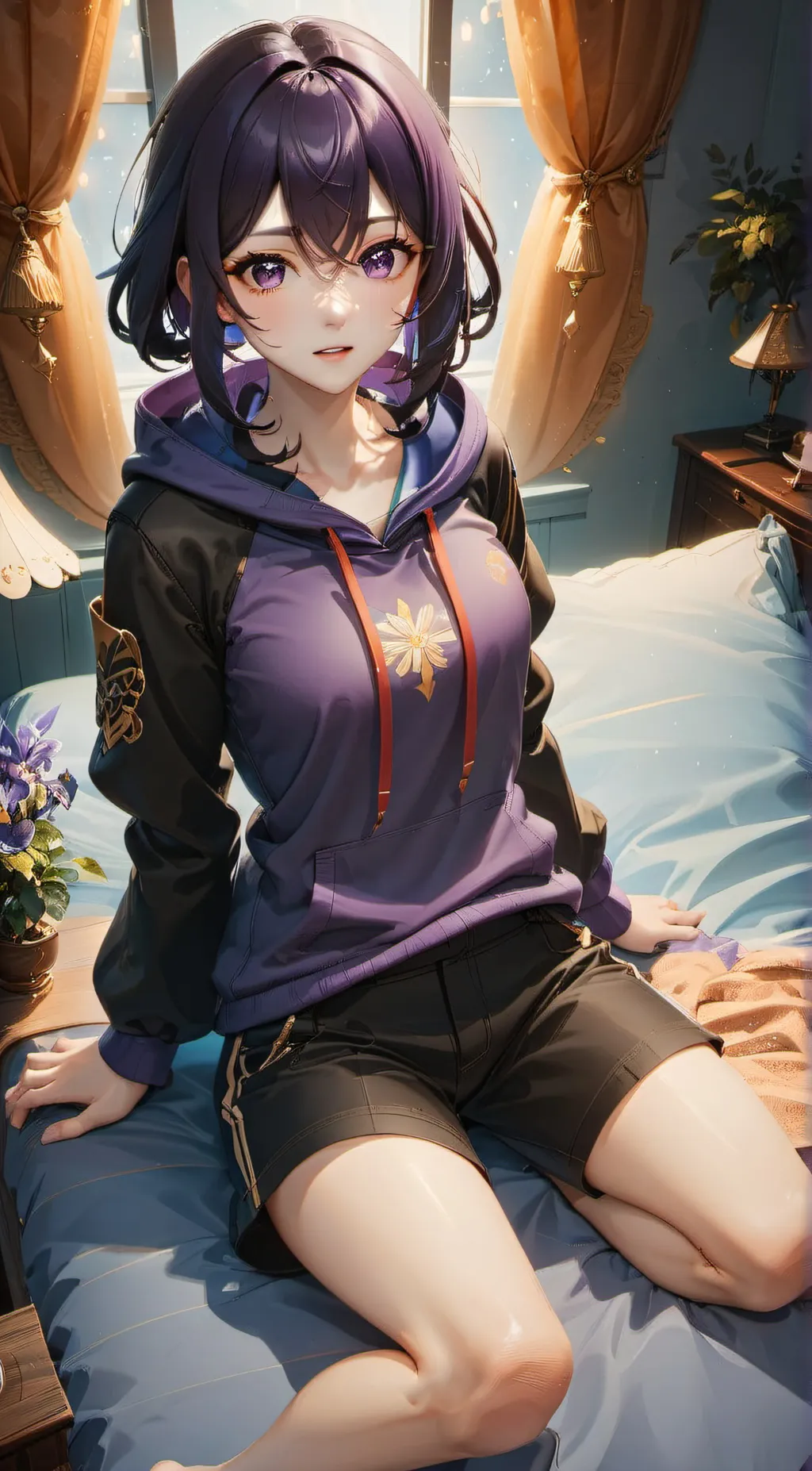 ai character: Lilly background