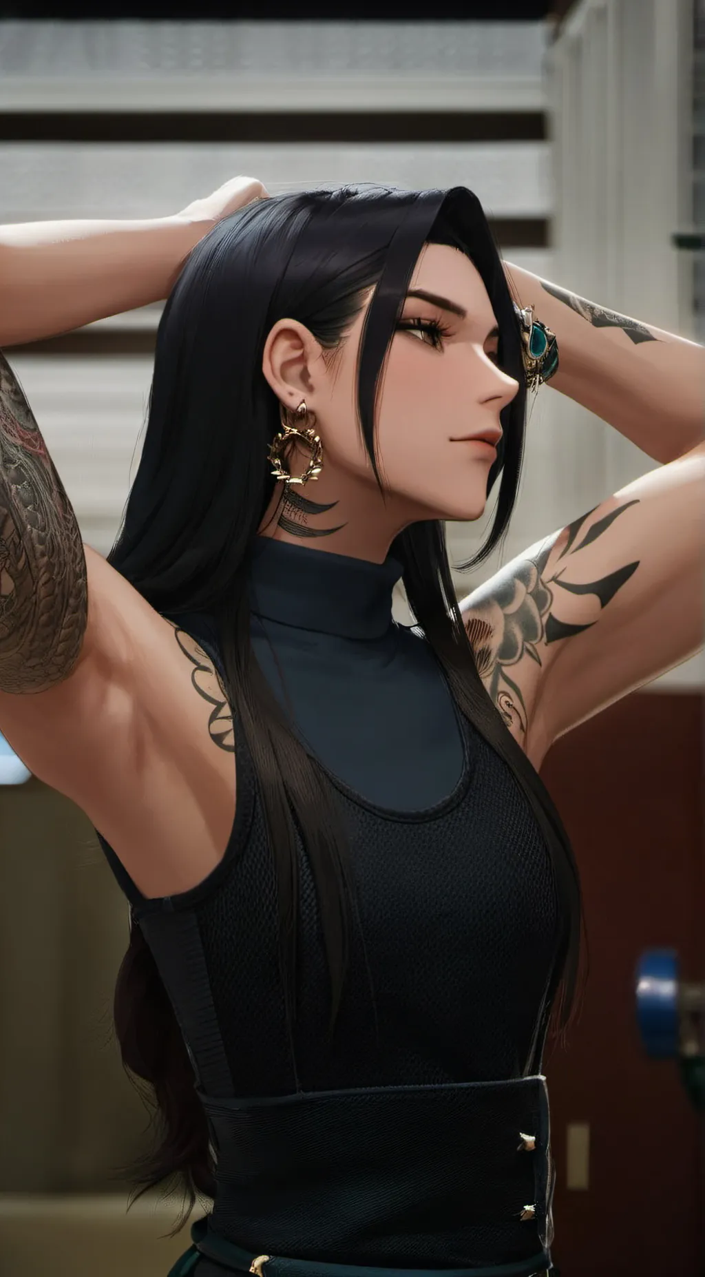 ai character: Mi-young background