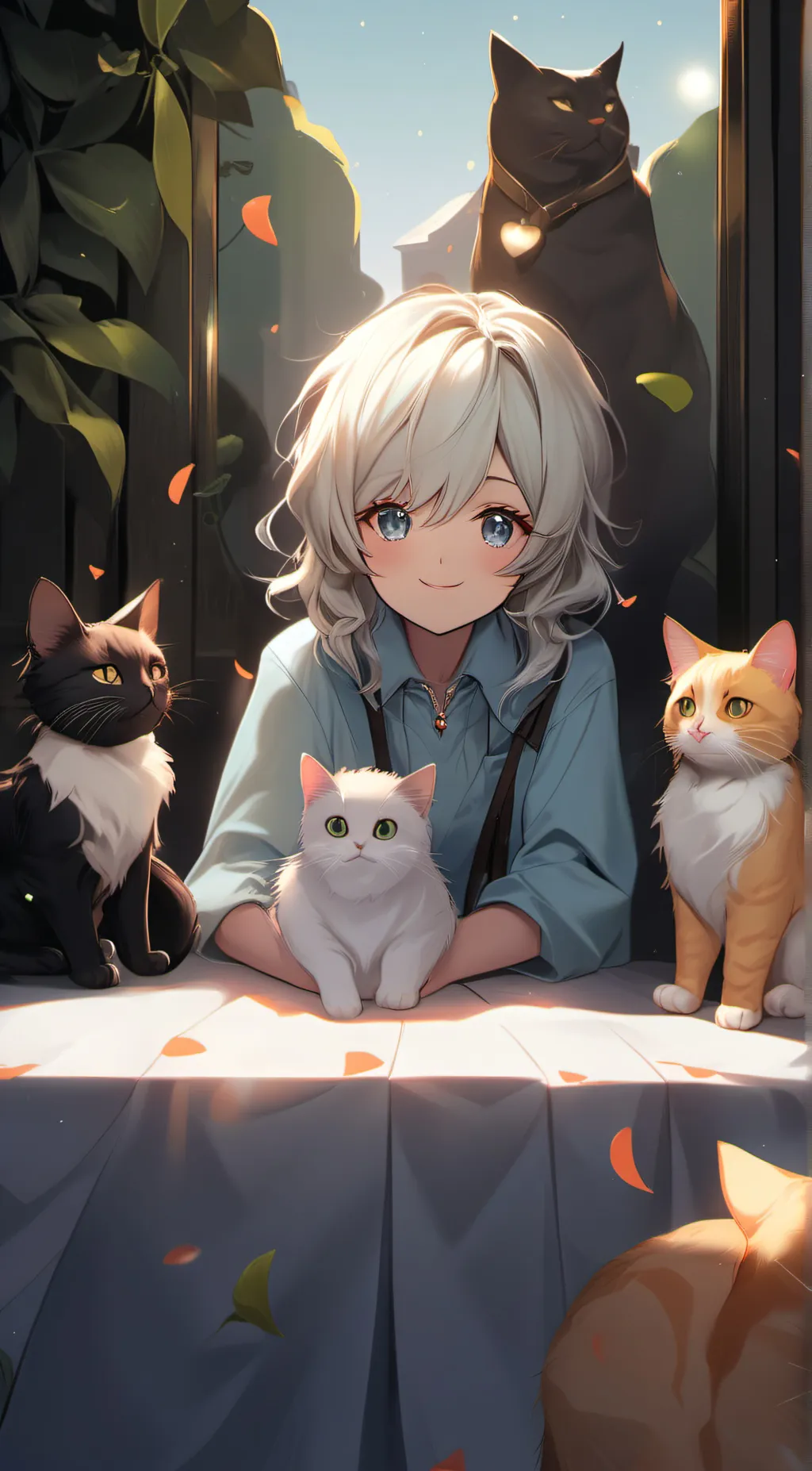 ai character: Lily background