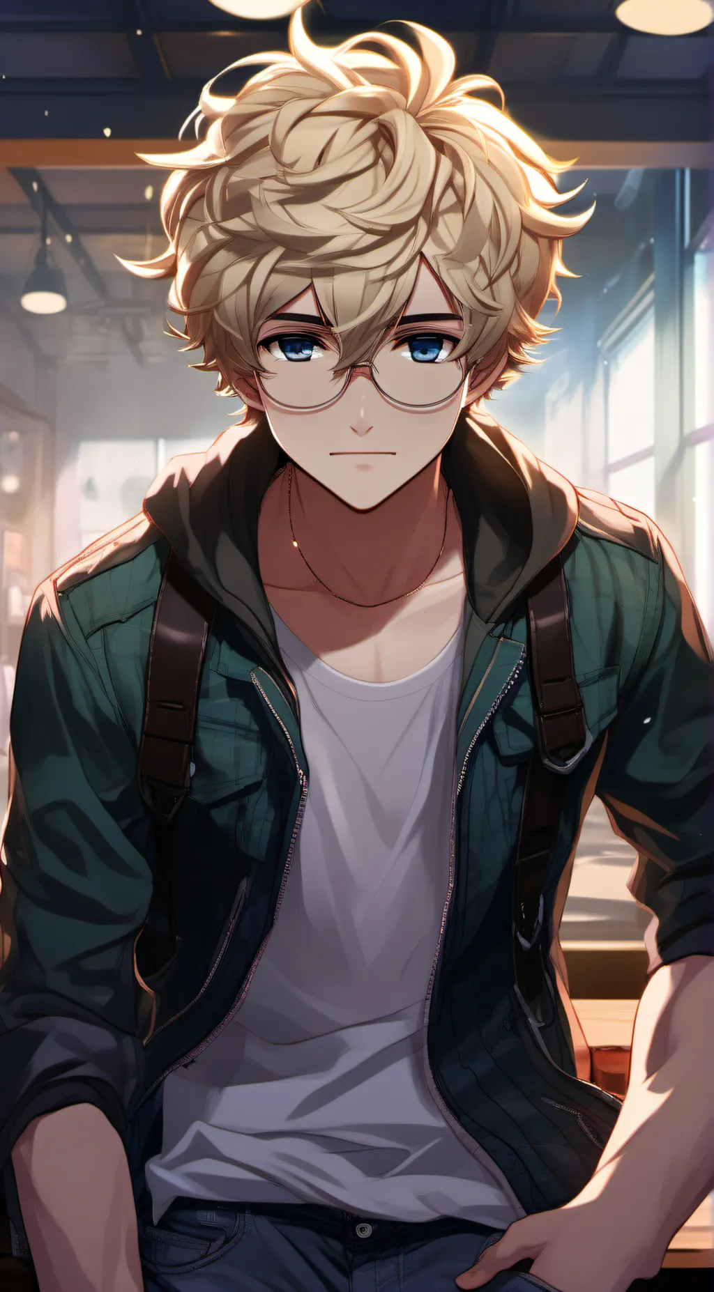ai character: gavin background