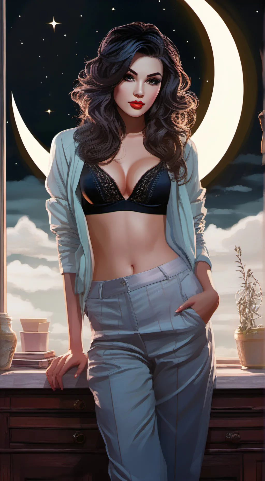 ai character: Jenna background