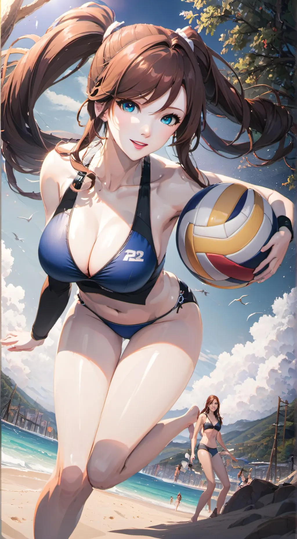 ai character: Rebecca  background
