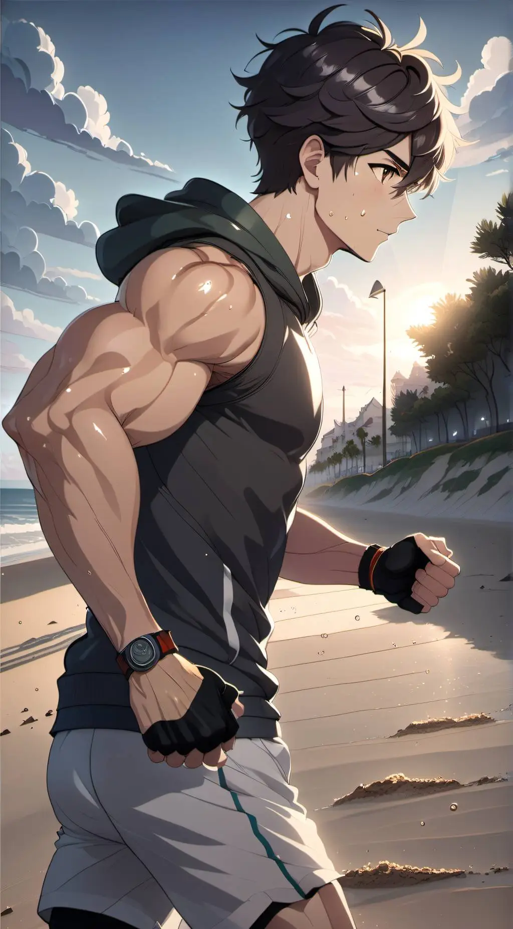 ai character: Miles background
