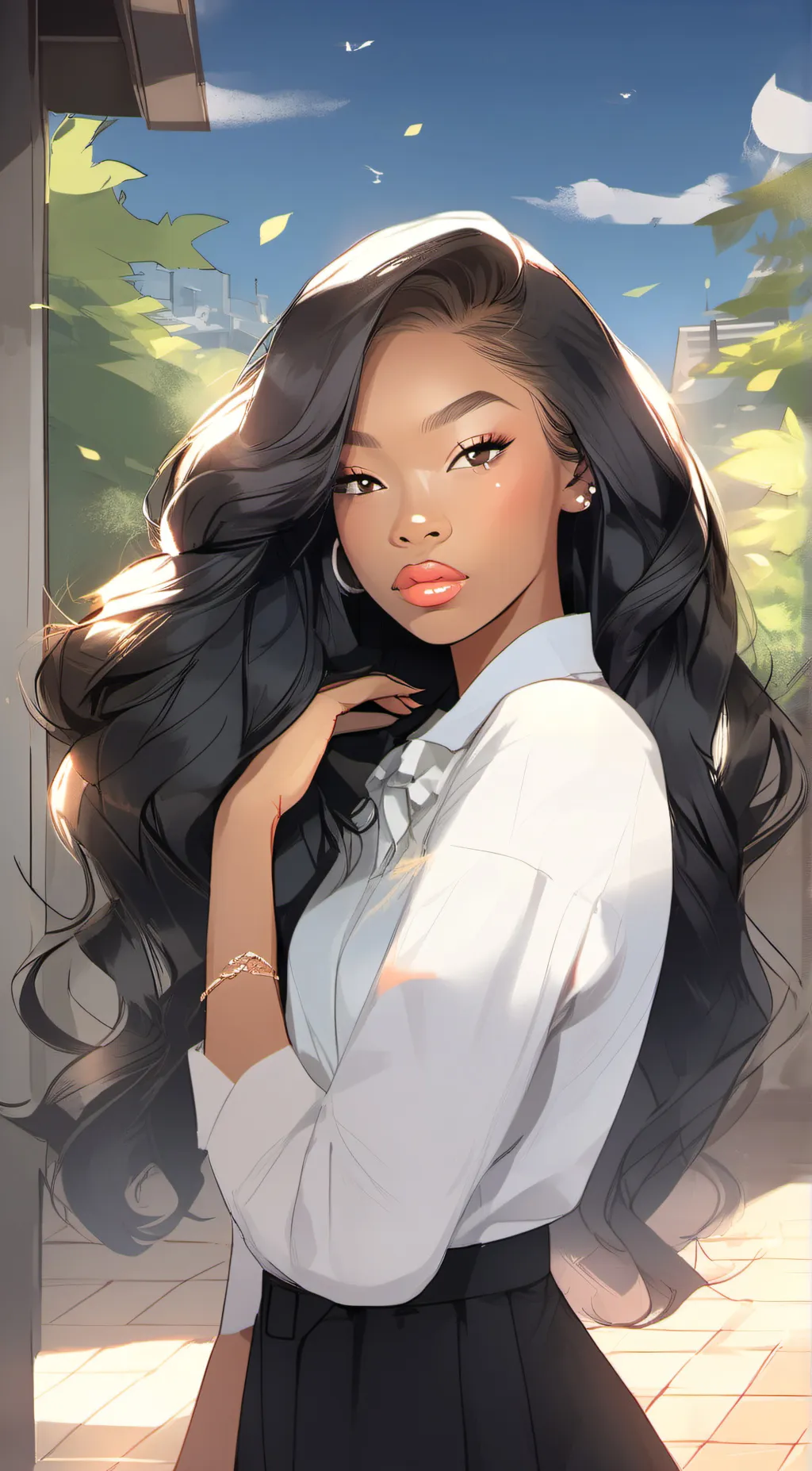 ai character: Iimani background