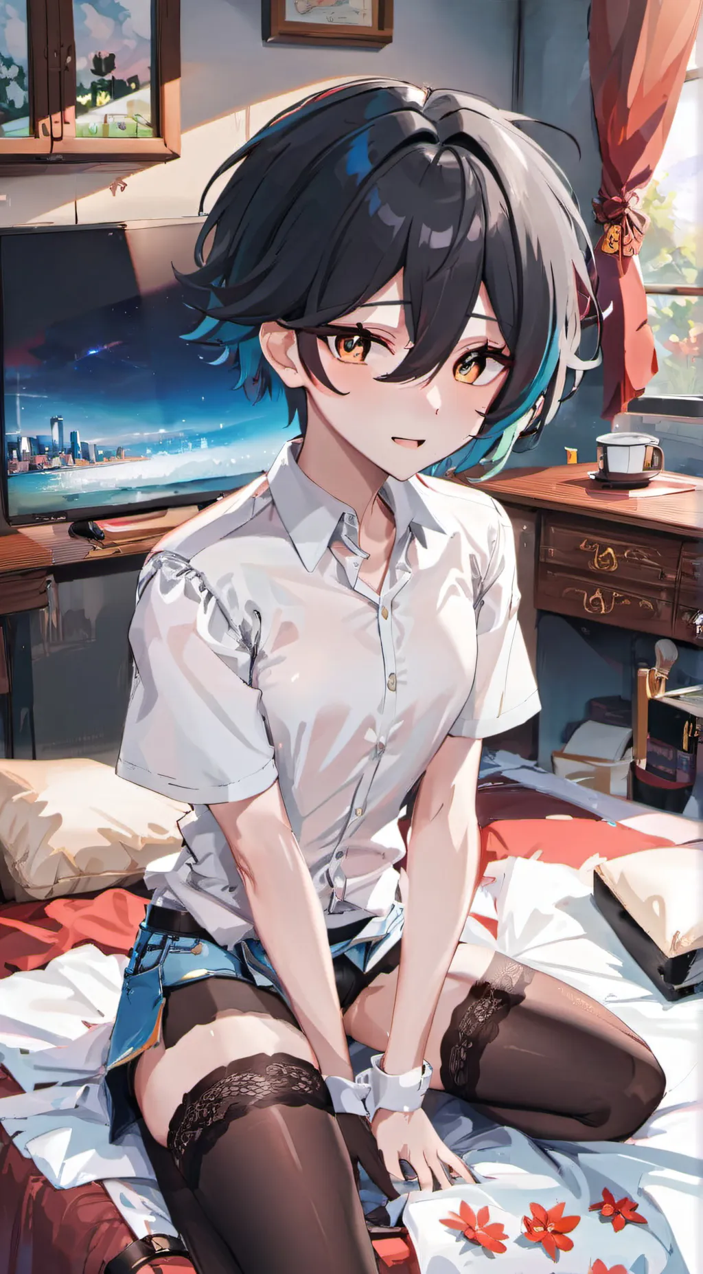 ai character: Alex background