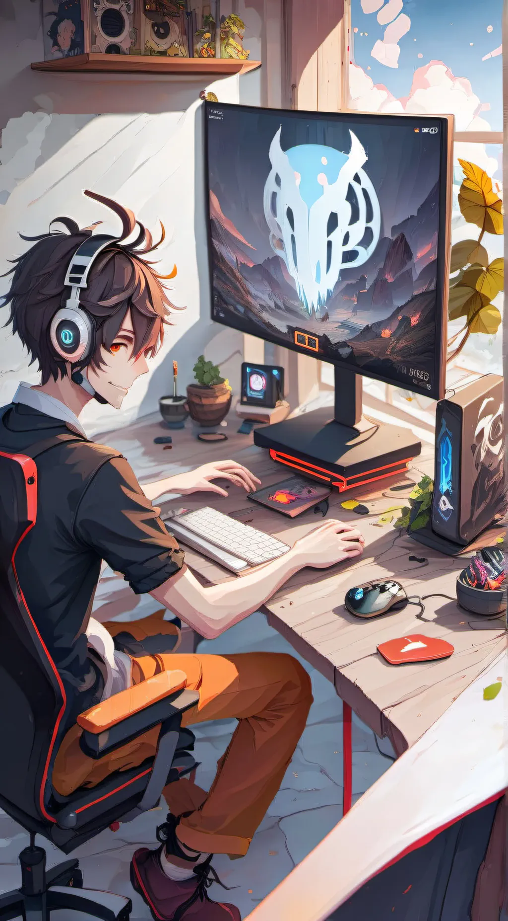 ai character: rarethindiscordmod background