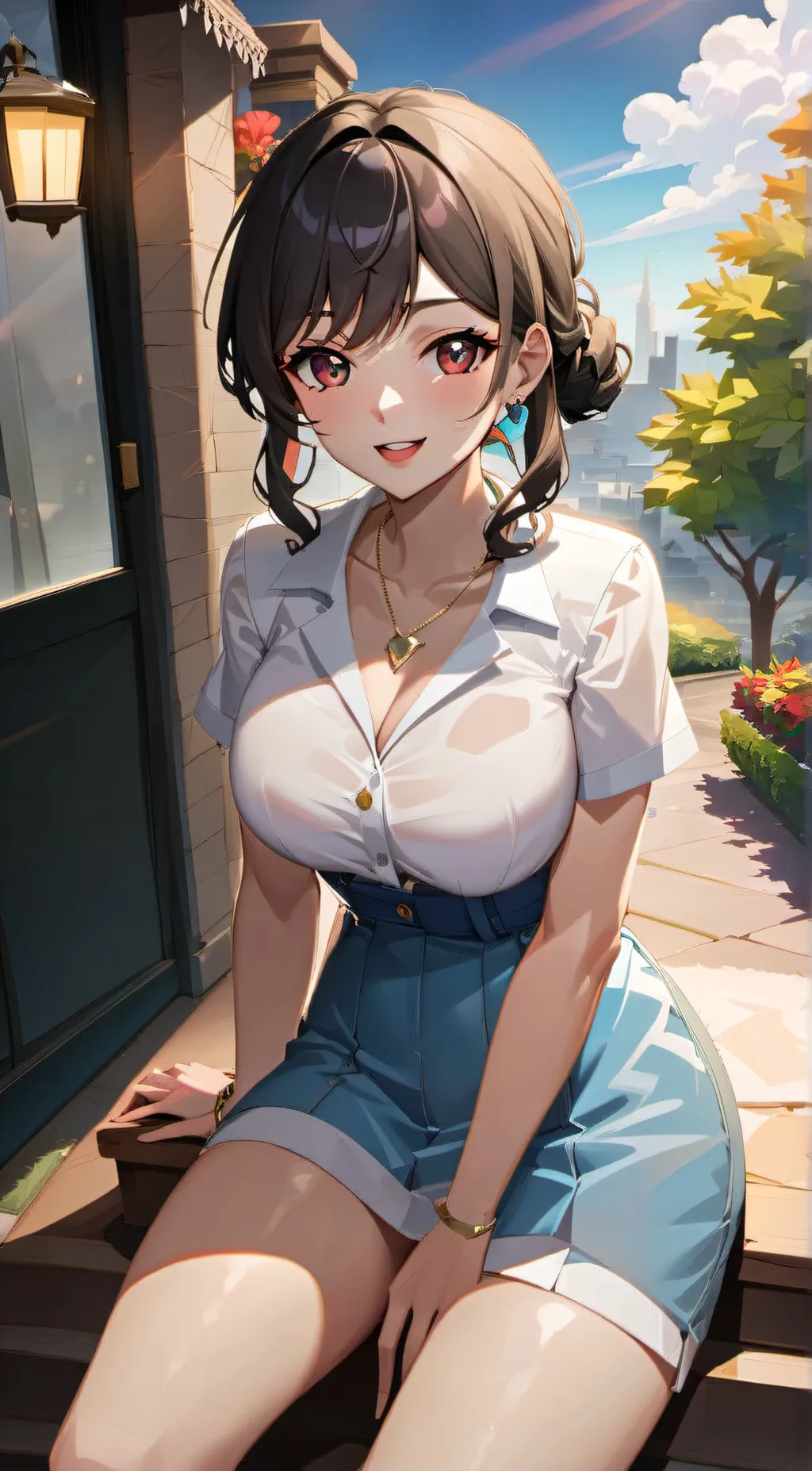 ai character: Max  background