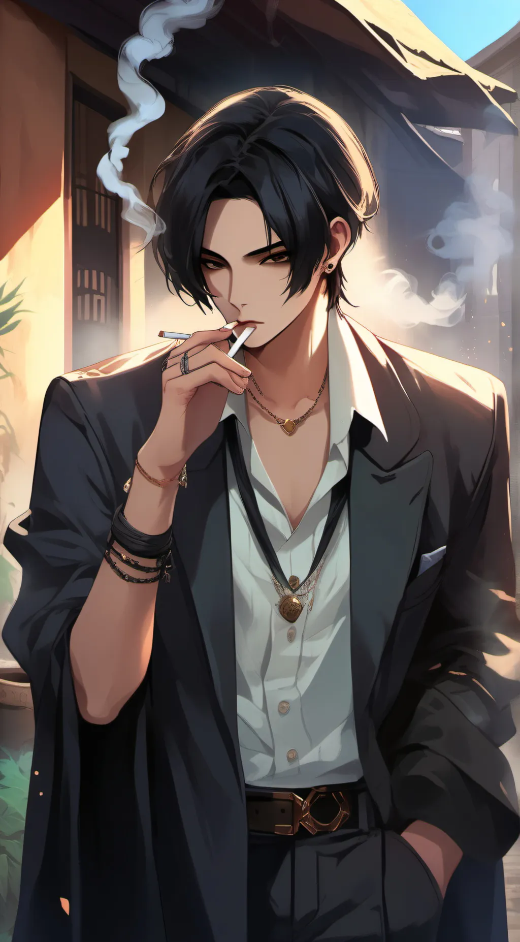 ai character: Andrew background