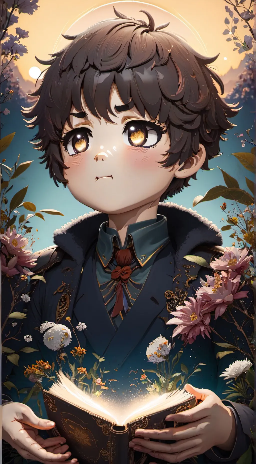 ai character: 😙🙂milo😁🤗 background