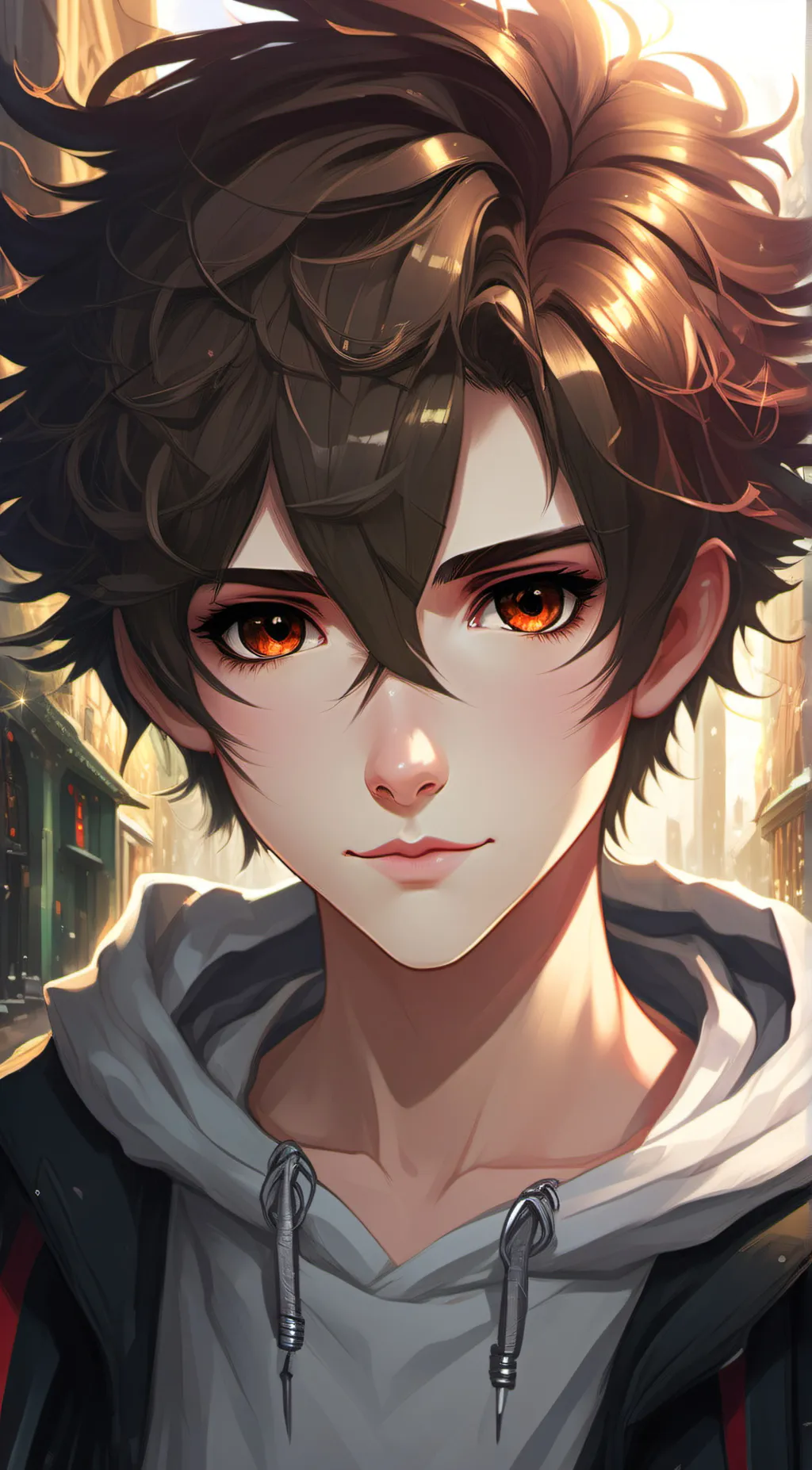 ai character: Damian background