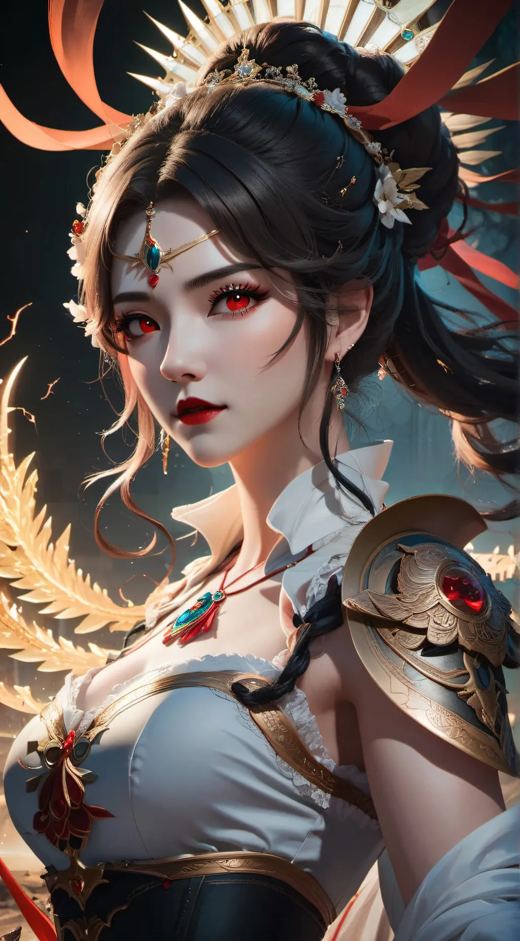 ai character: Athena background