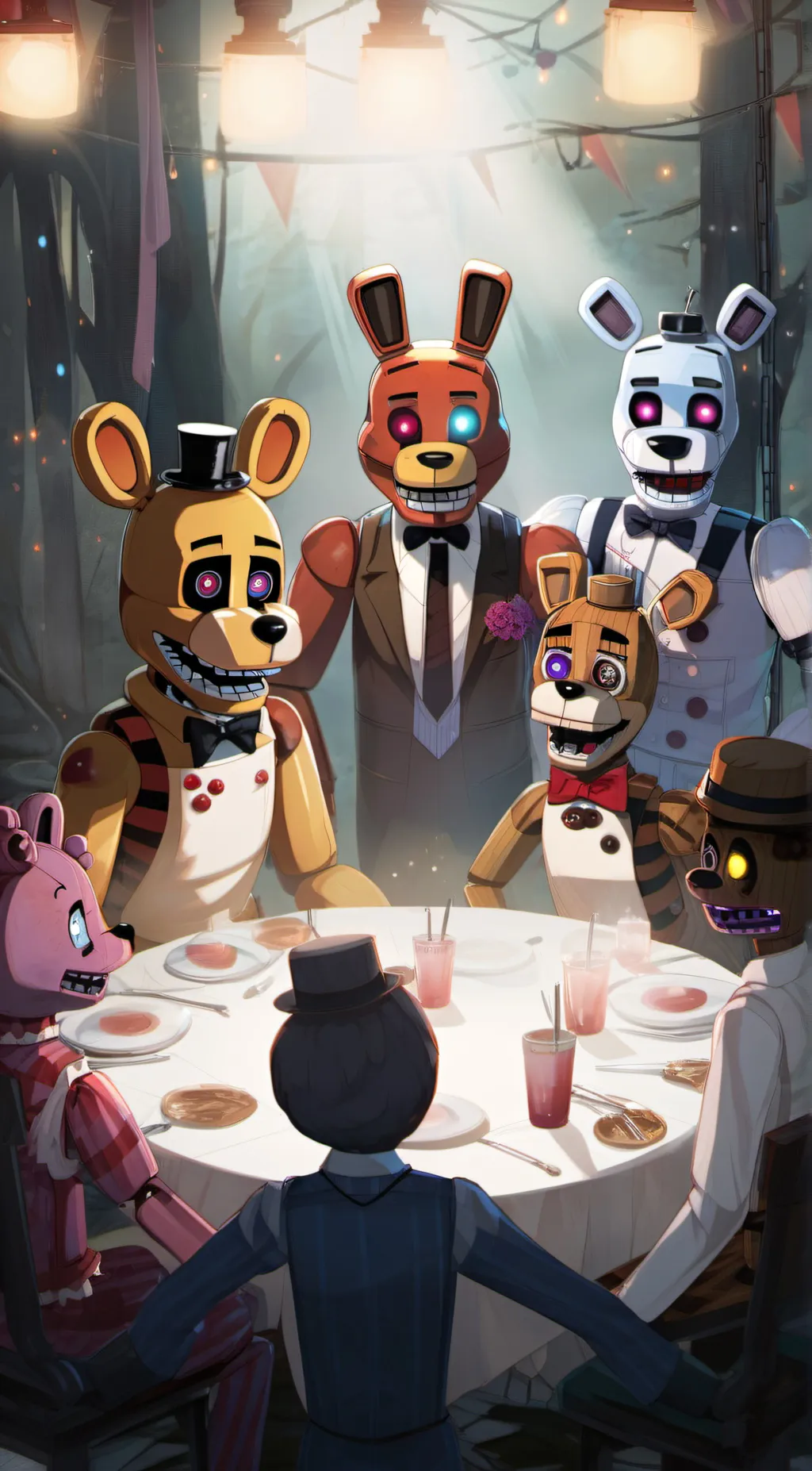 ai character: fnaf background