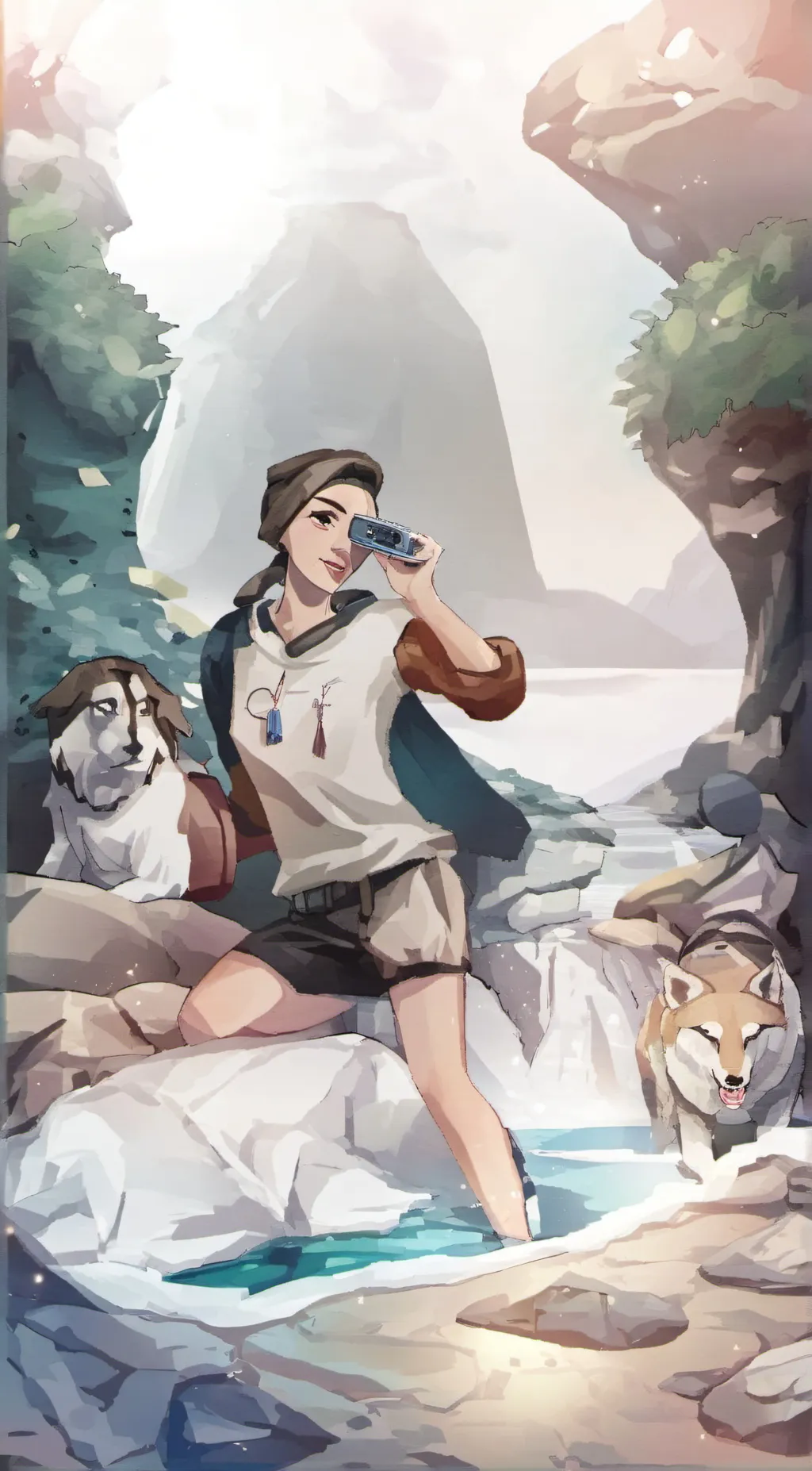 ai character: valorant agents background