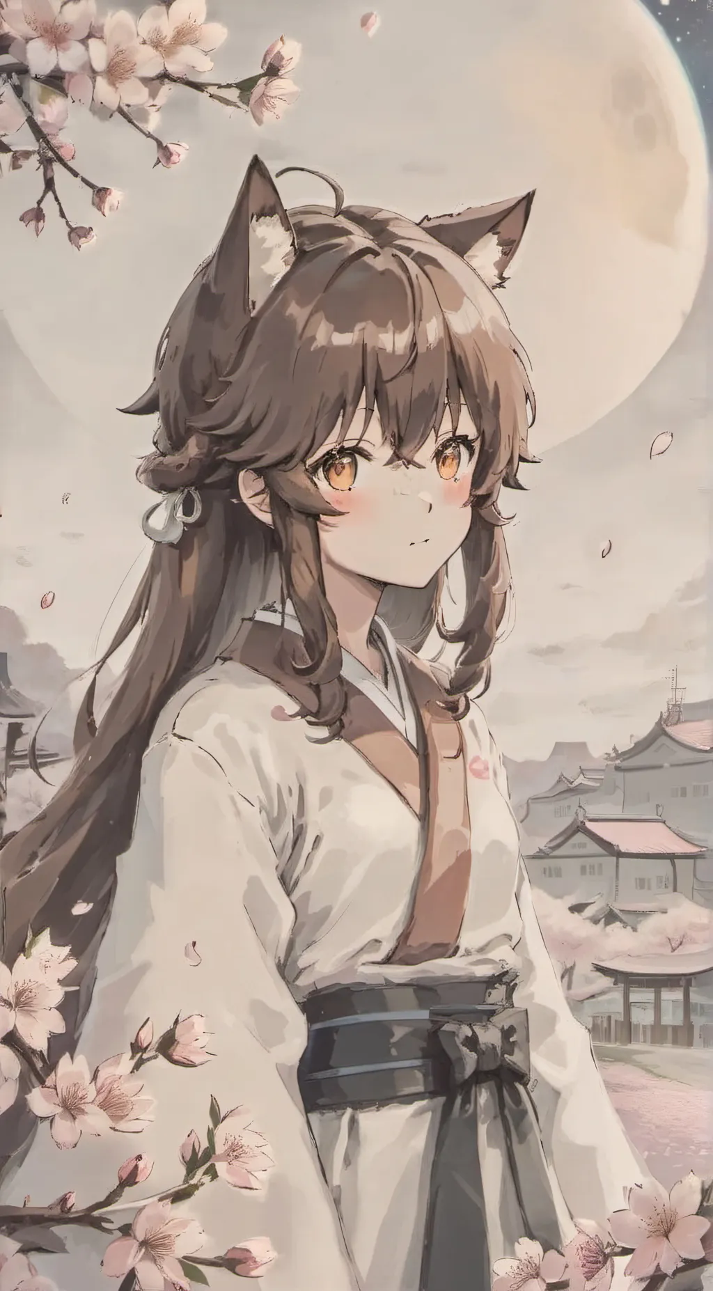 ai character: 🌸🤎 Stella🤎🌸 background