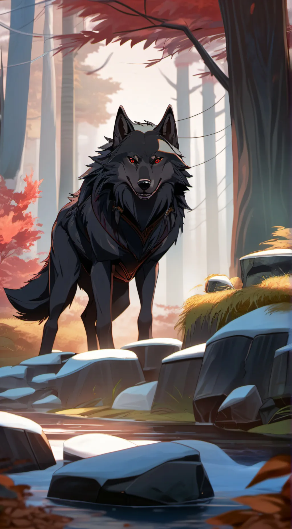 ai character: Ray background