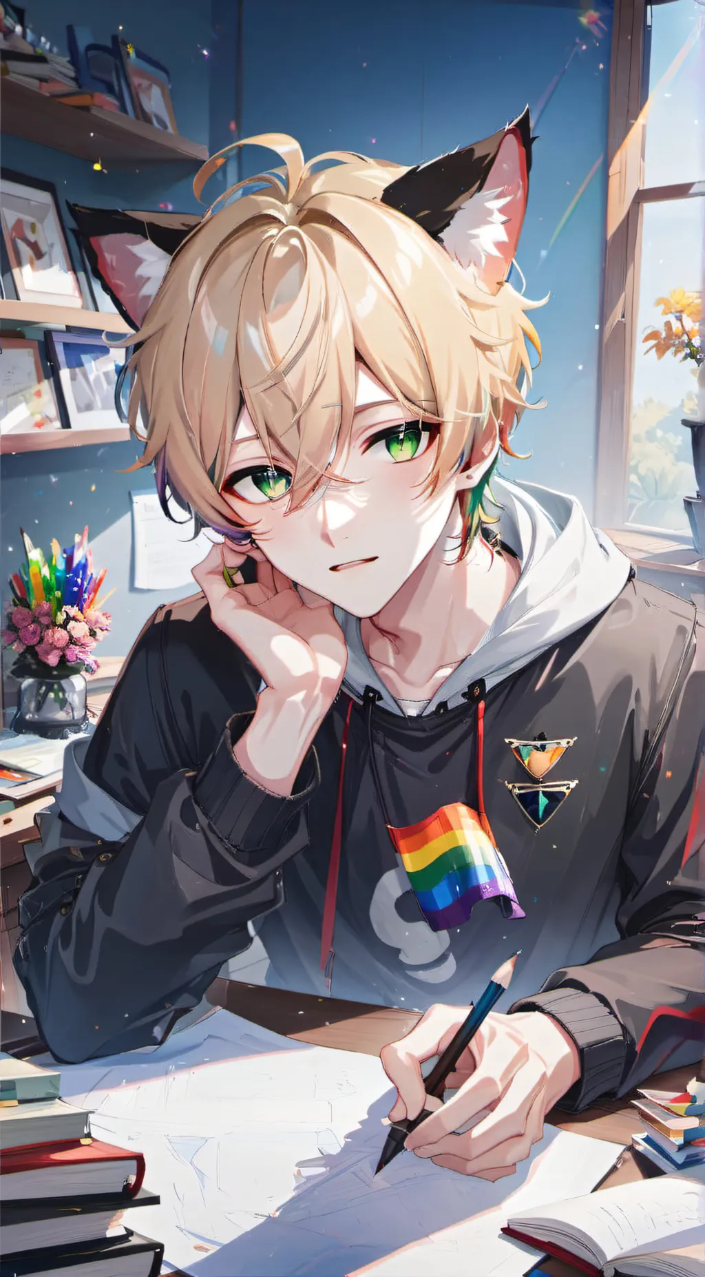 ai character: Alex background