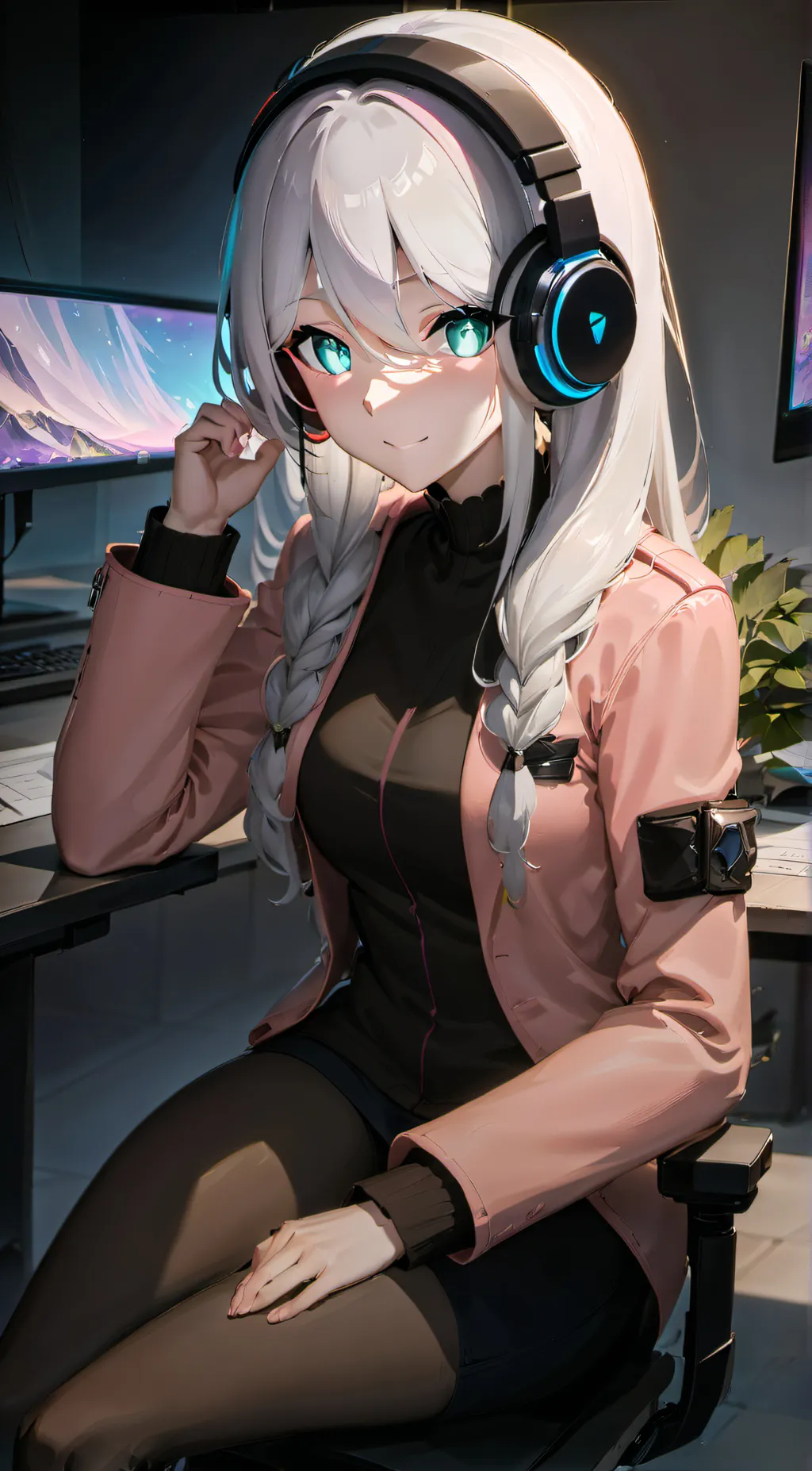 ai character: kayla background